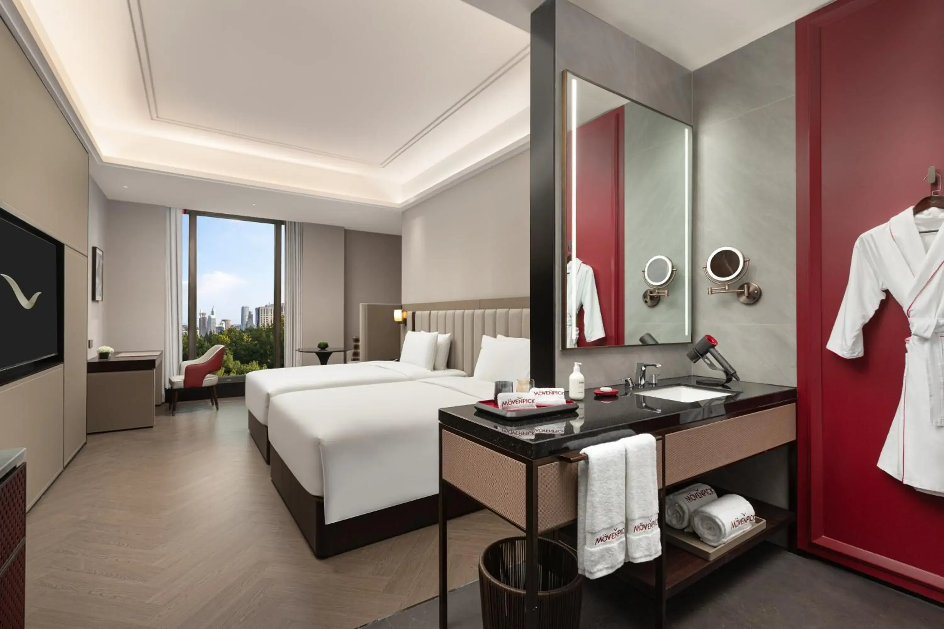 Twin Room - Executive in Mövenpick by Accor Shanghai People's Square Twin Room - Executive in Mövenpick by Accor Shanghai People's Square