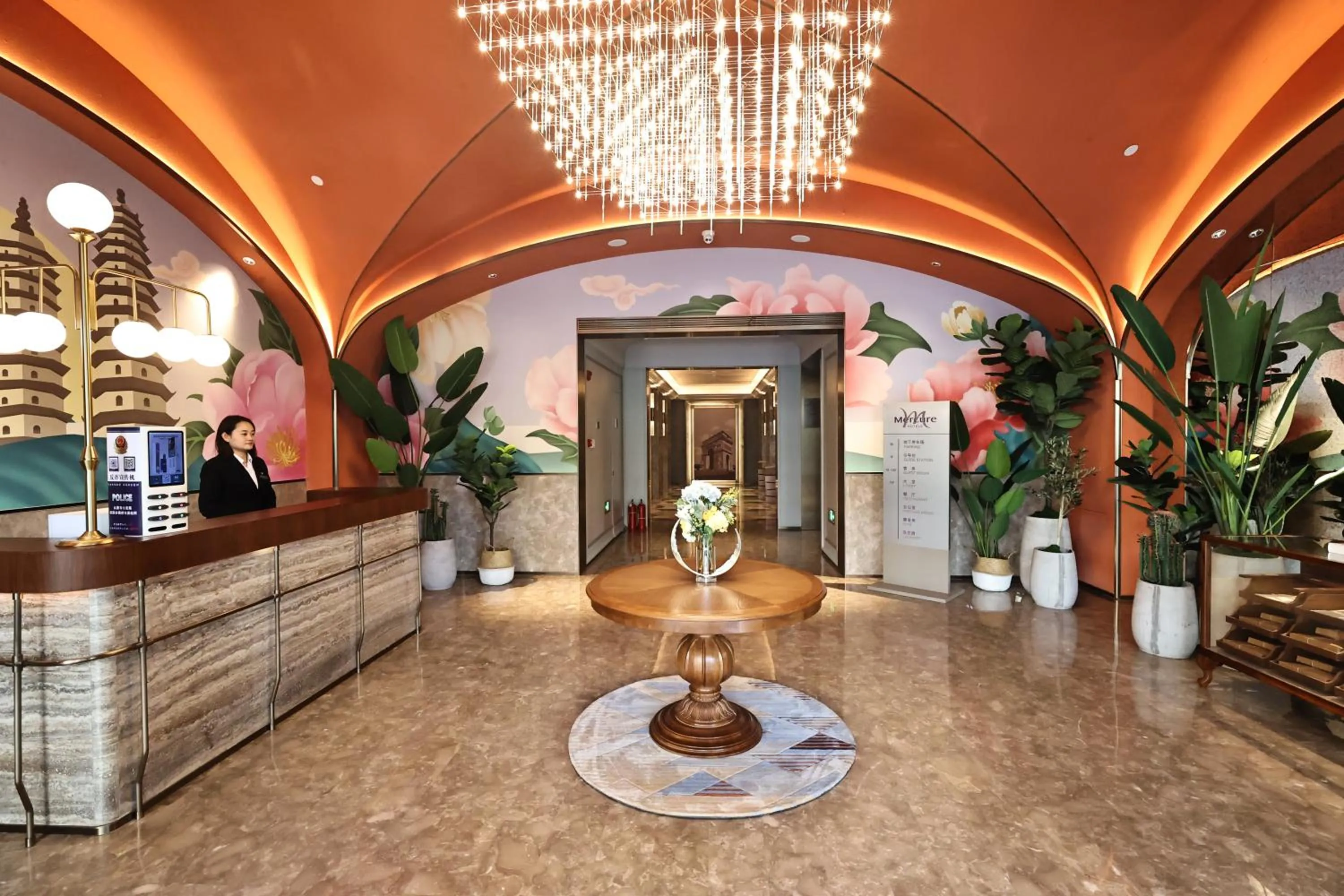 Lobby or reception in Mercure Taiyuan City Centre