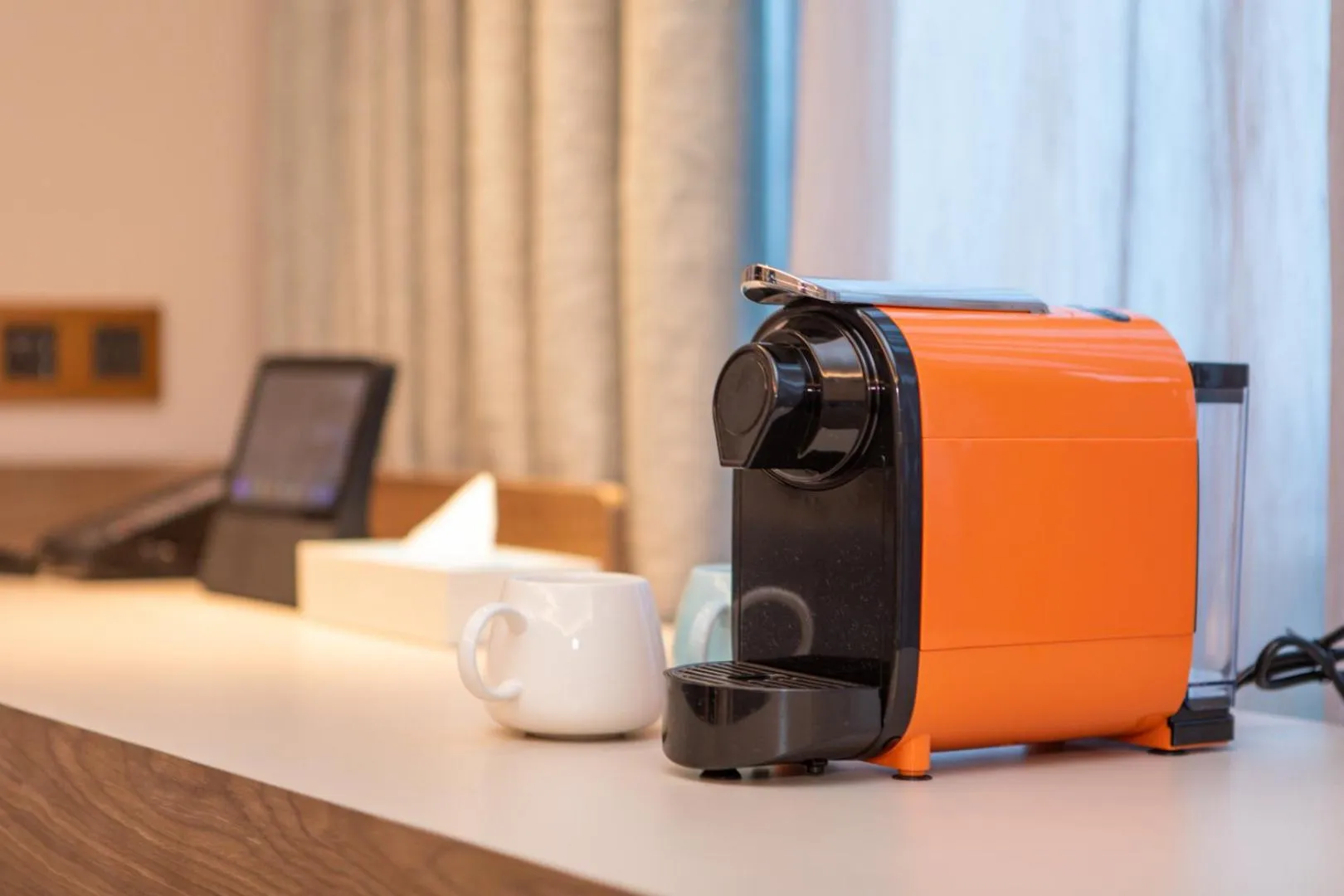 Coffee/tea facilities in Mercure Xinyang East Railway Station