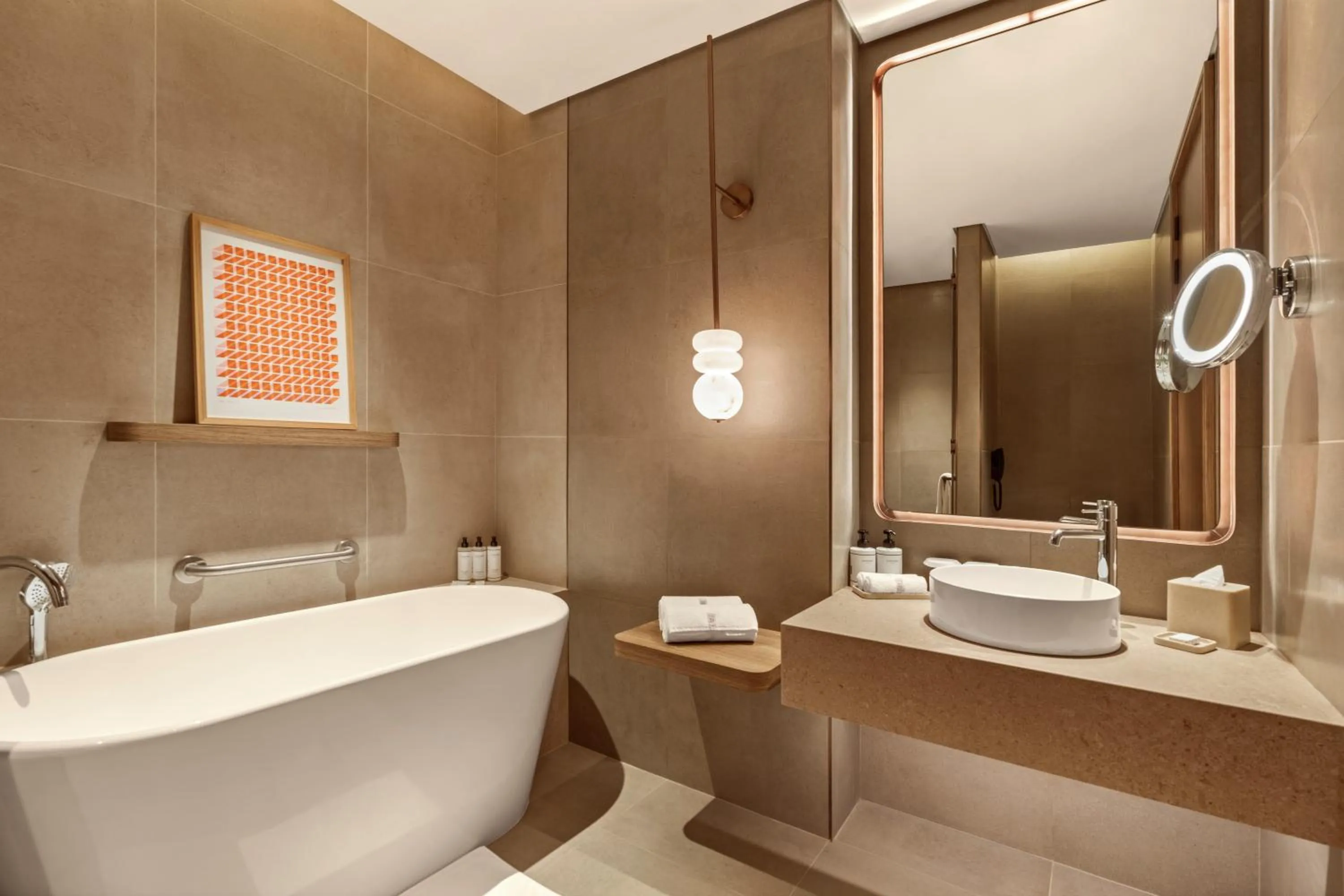 Shower in SO Ras Al Khaimah Hotel & Resort-Ultra All Inclusive