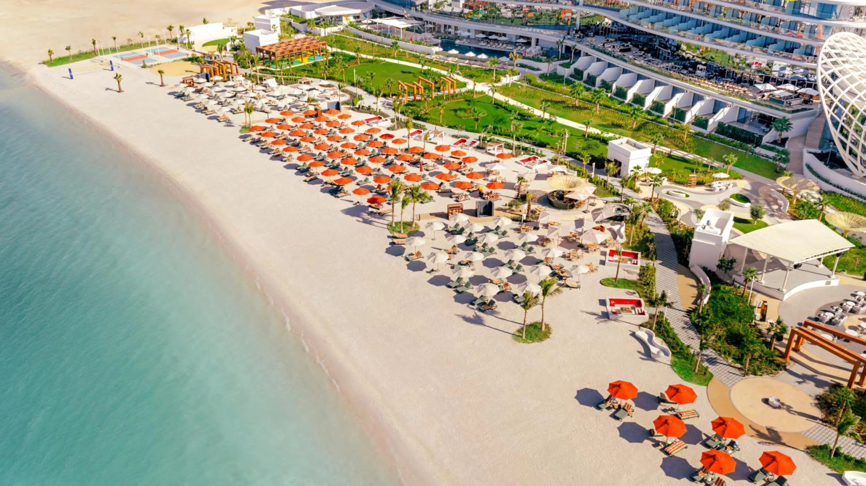 Beach in SO Ras Al Khaimah Hotel & Resort-Ultra All Inclusive
