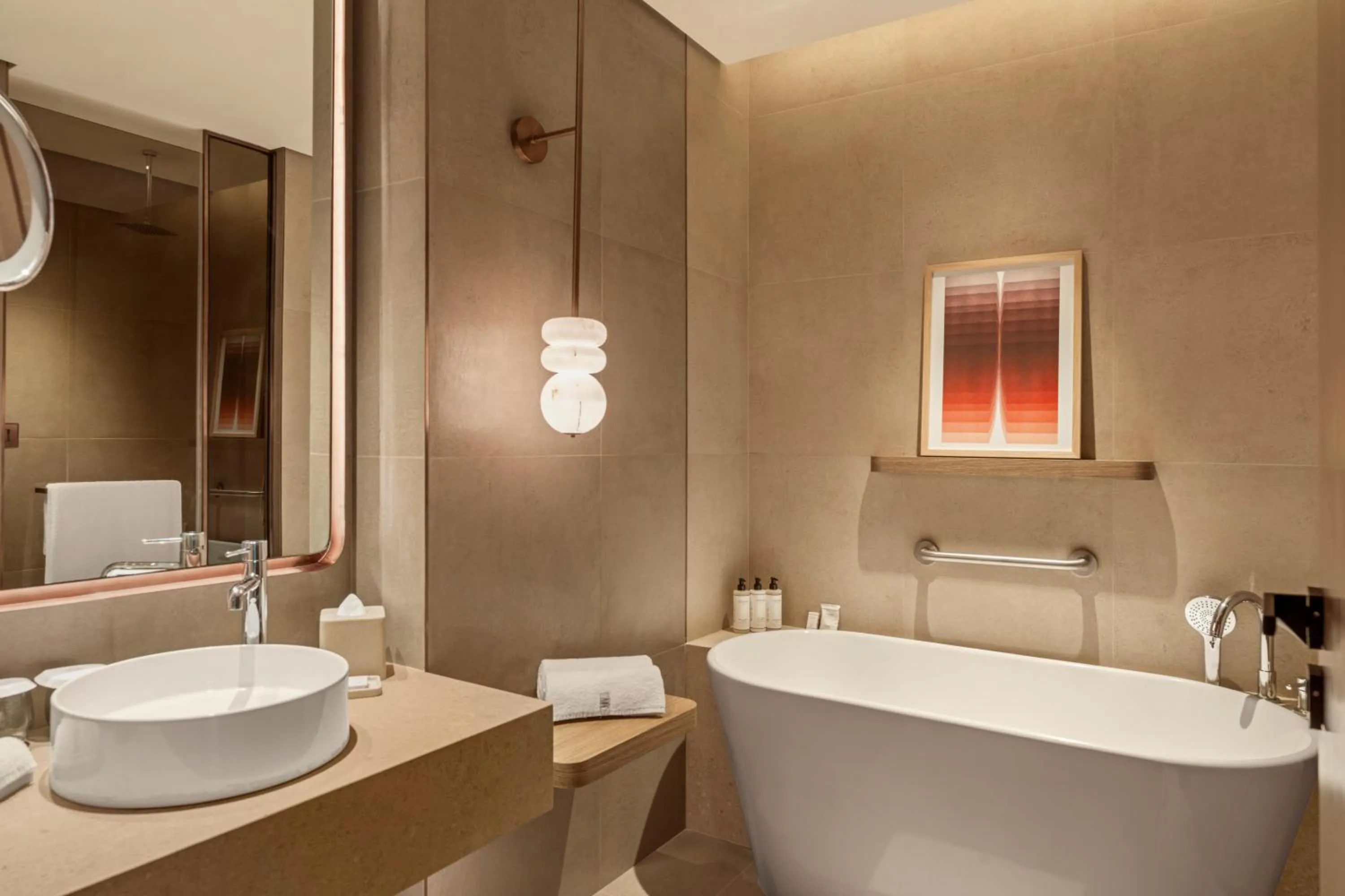 Shower in SO Ras Al Khaimah Hotel & Resort-Ultra All Inclusive