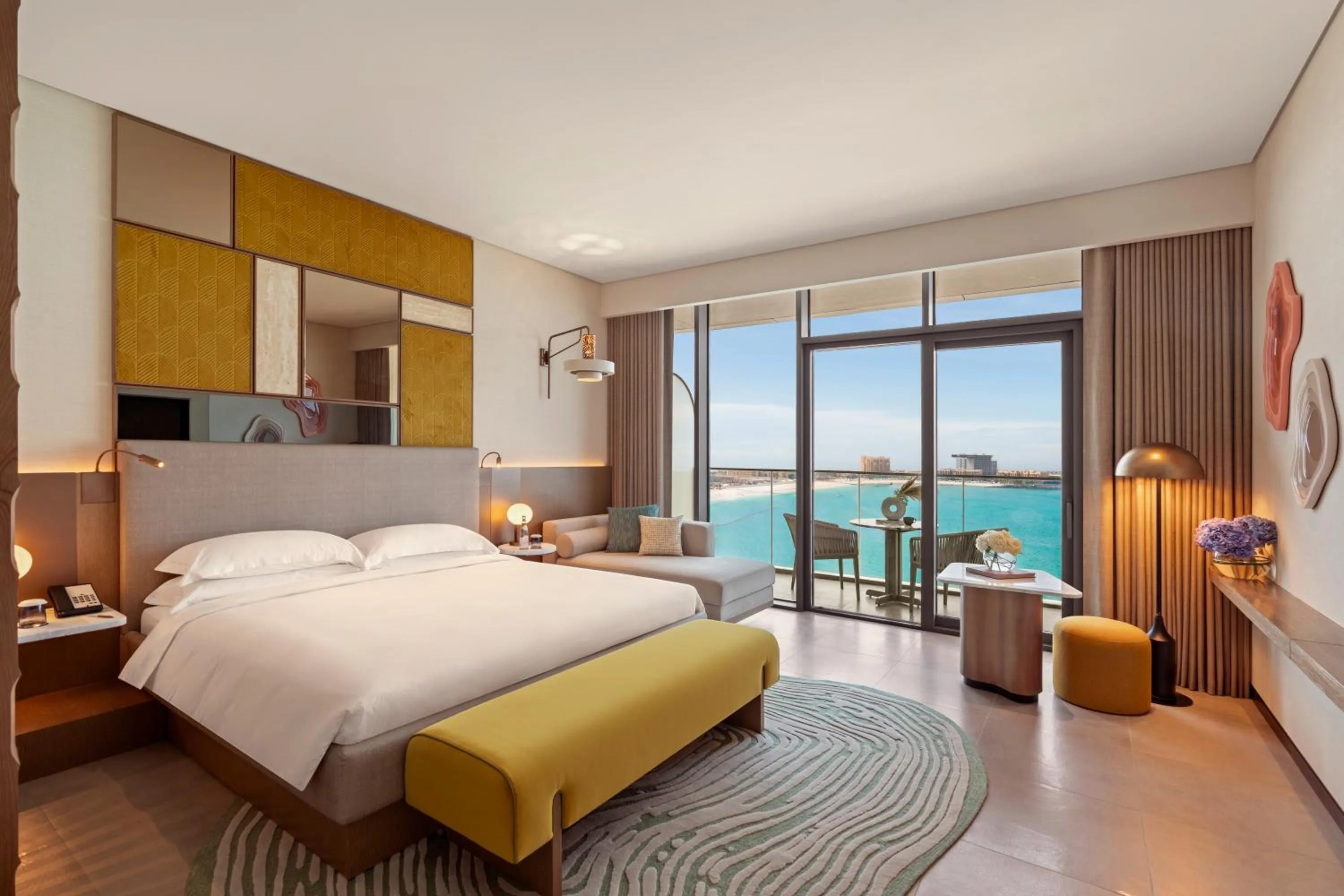 Bed in SO Ras Al Khaimah Hotel & Resort-Ultra All Inclusive
