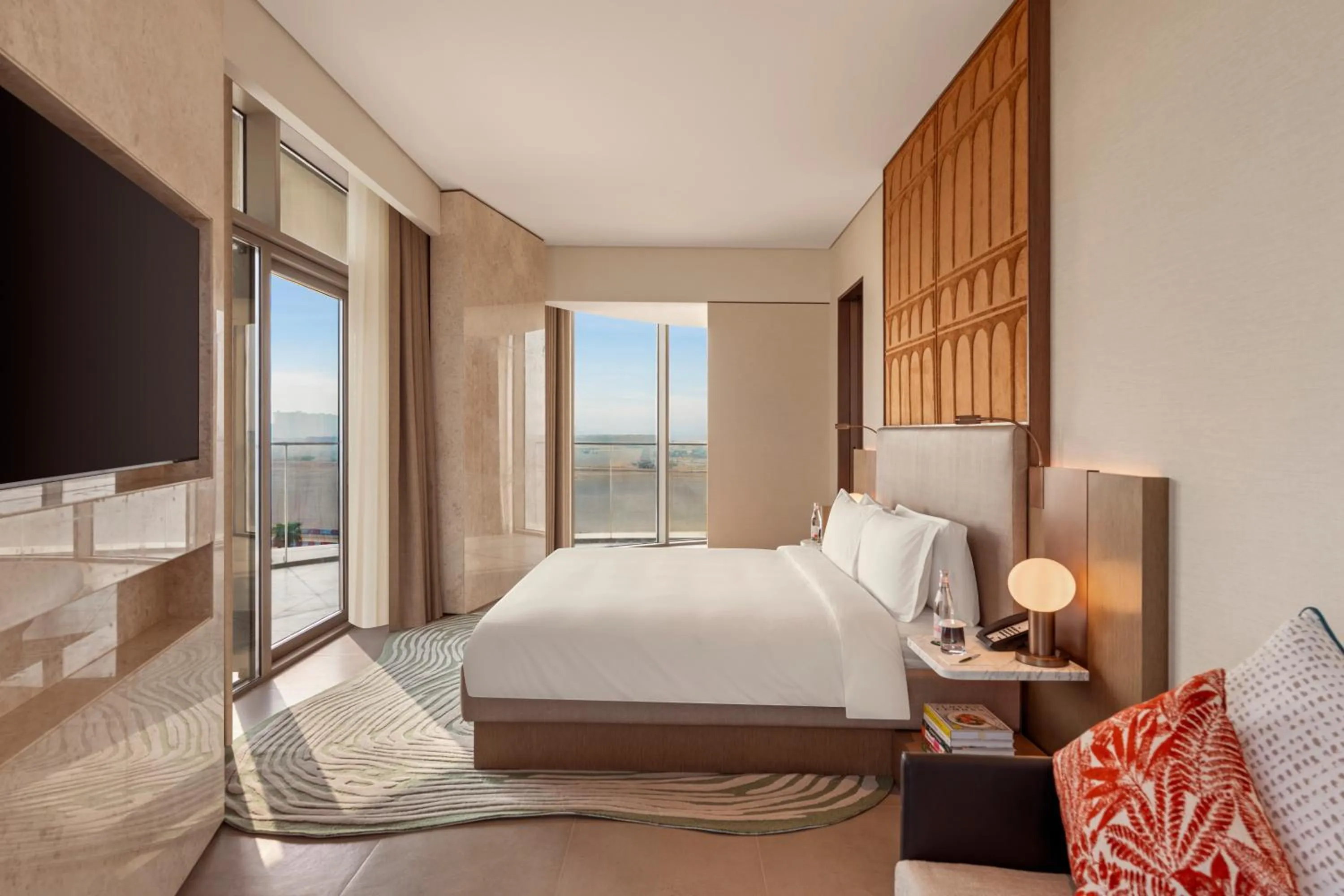 Bed in SO Ras Al Khaimah Hotel & Resort-Ultra All Inclusive