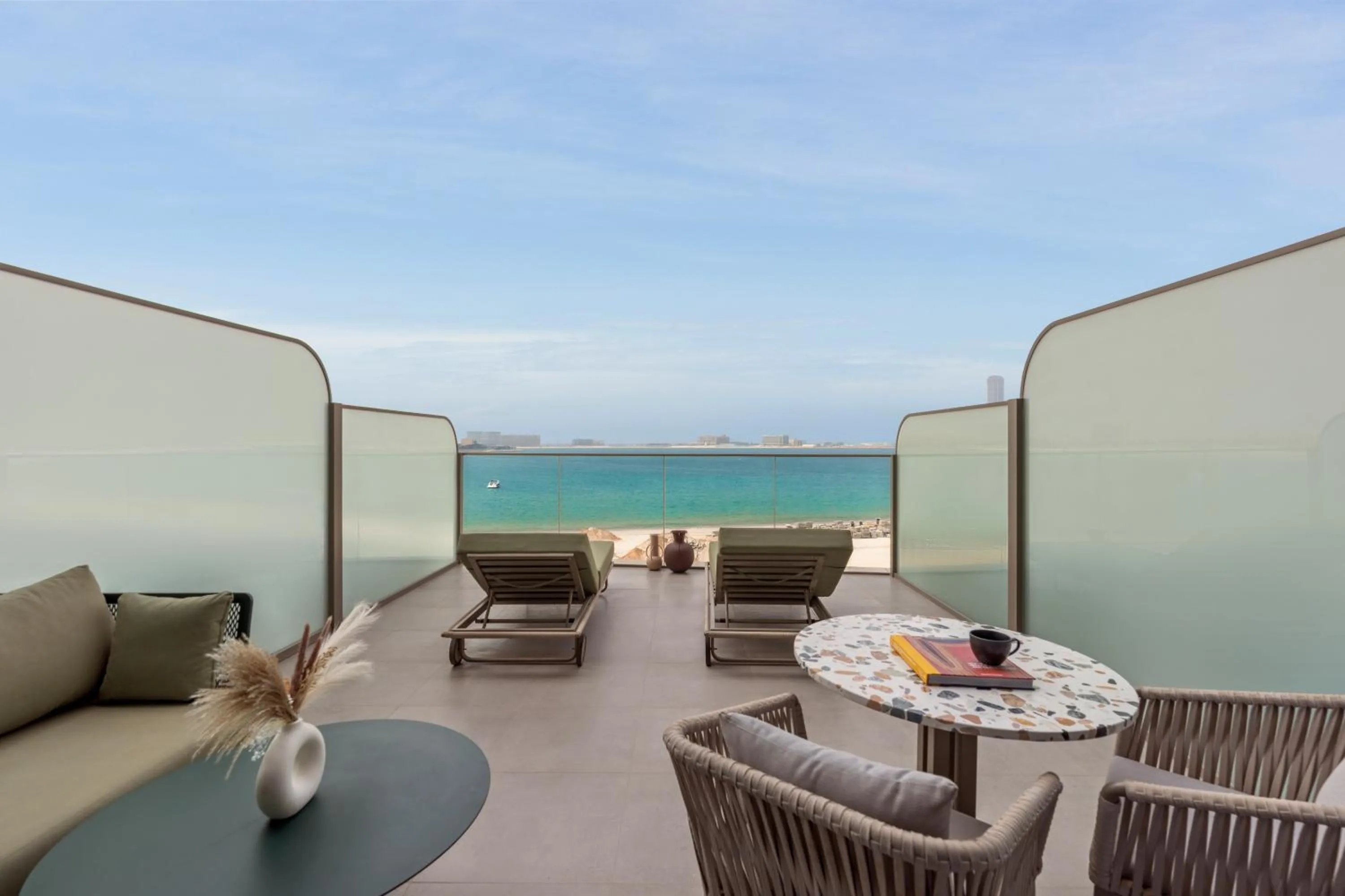 Balcony/Terrace in SO Ras Al Khaimah Hotel & Resort-Ultra All Inclusive