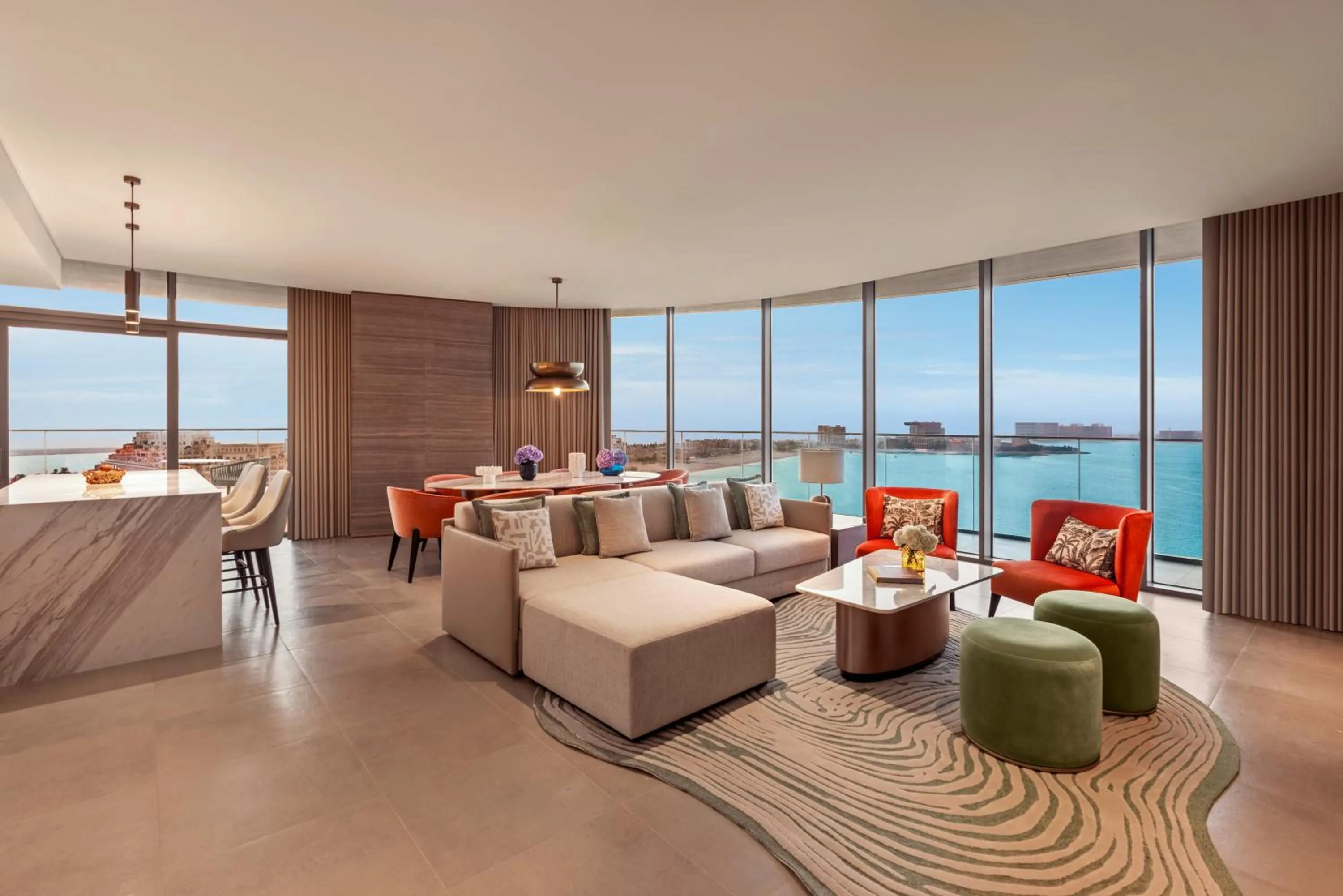 Seating area in SO Ras Al Khaimah Hotel & Resort-Ultra All Inclusive