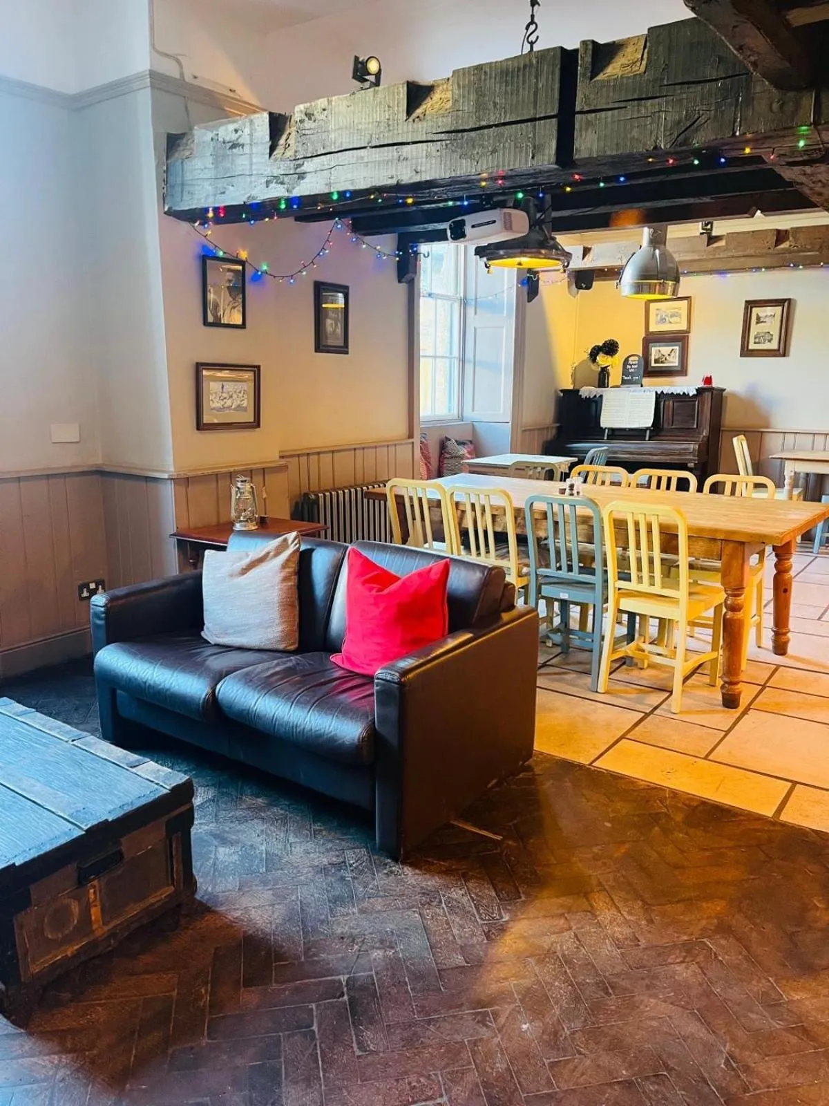 Dining area in The Ilchester Arms