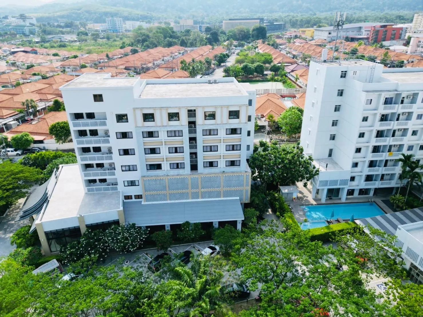 Property building in Recenta Suite Phuket Suanluang