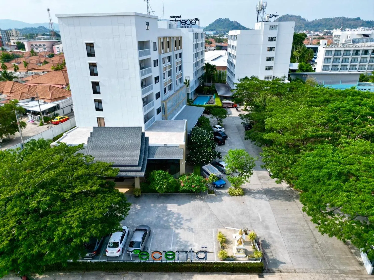 Property building in Recenta Suite Phuket Suanluang