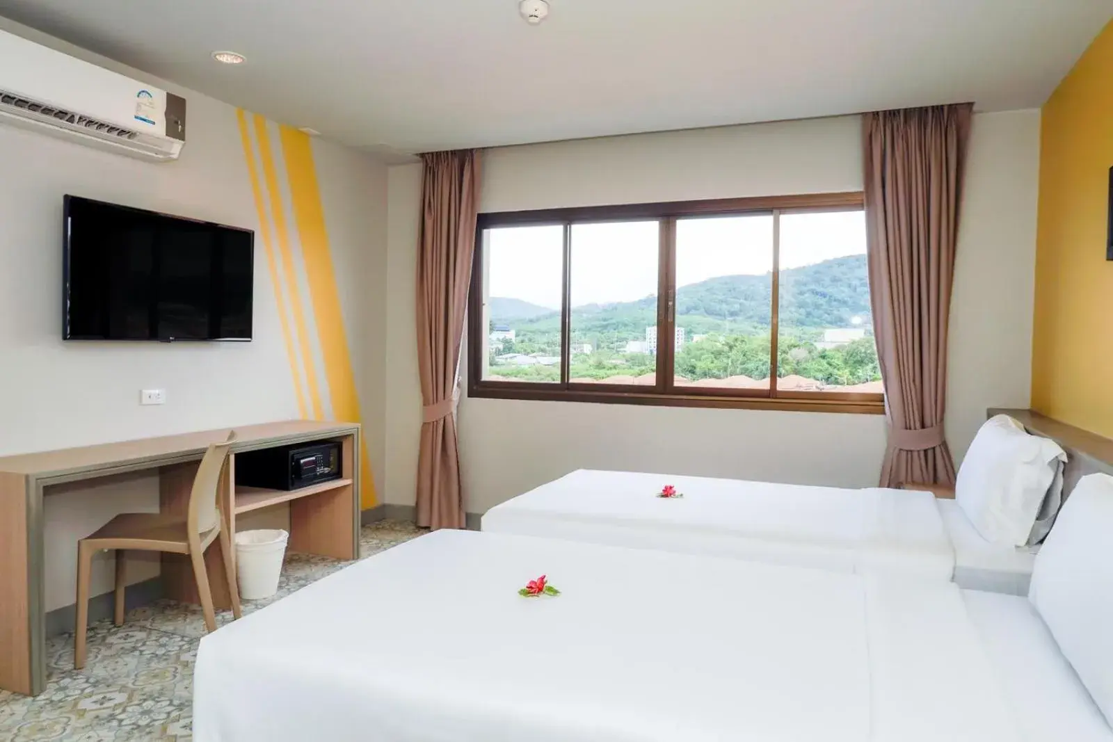 Bed in Recenta Suite Phuket Suanluang Bed in Recenta Suite Phuket Suanluang