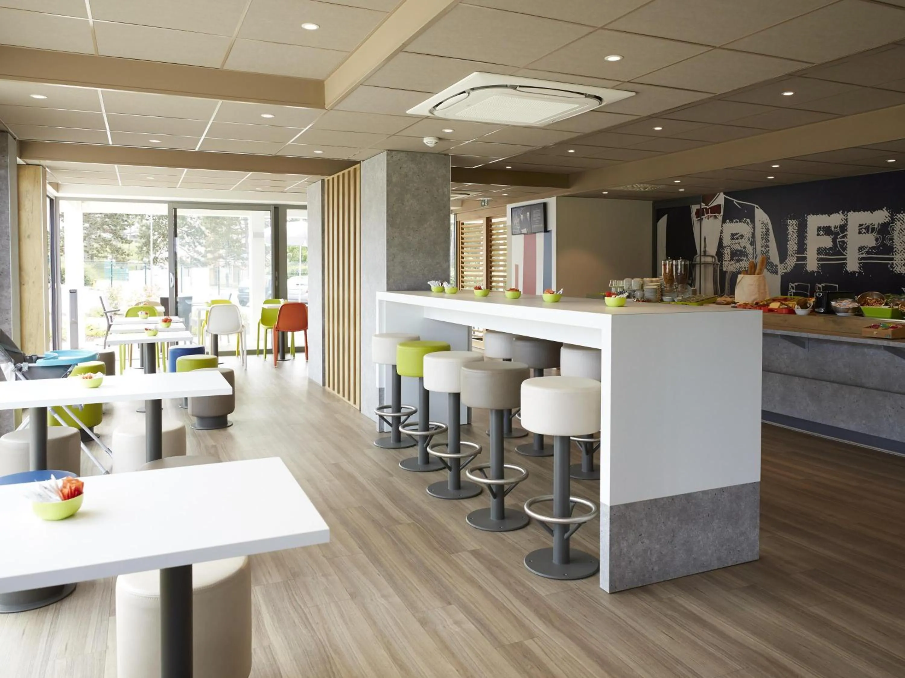 Breakfast in Ibis Budget Chalon Sur Saone Nord