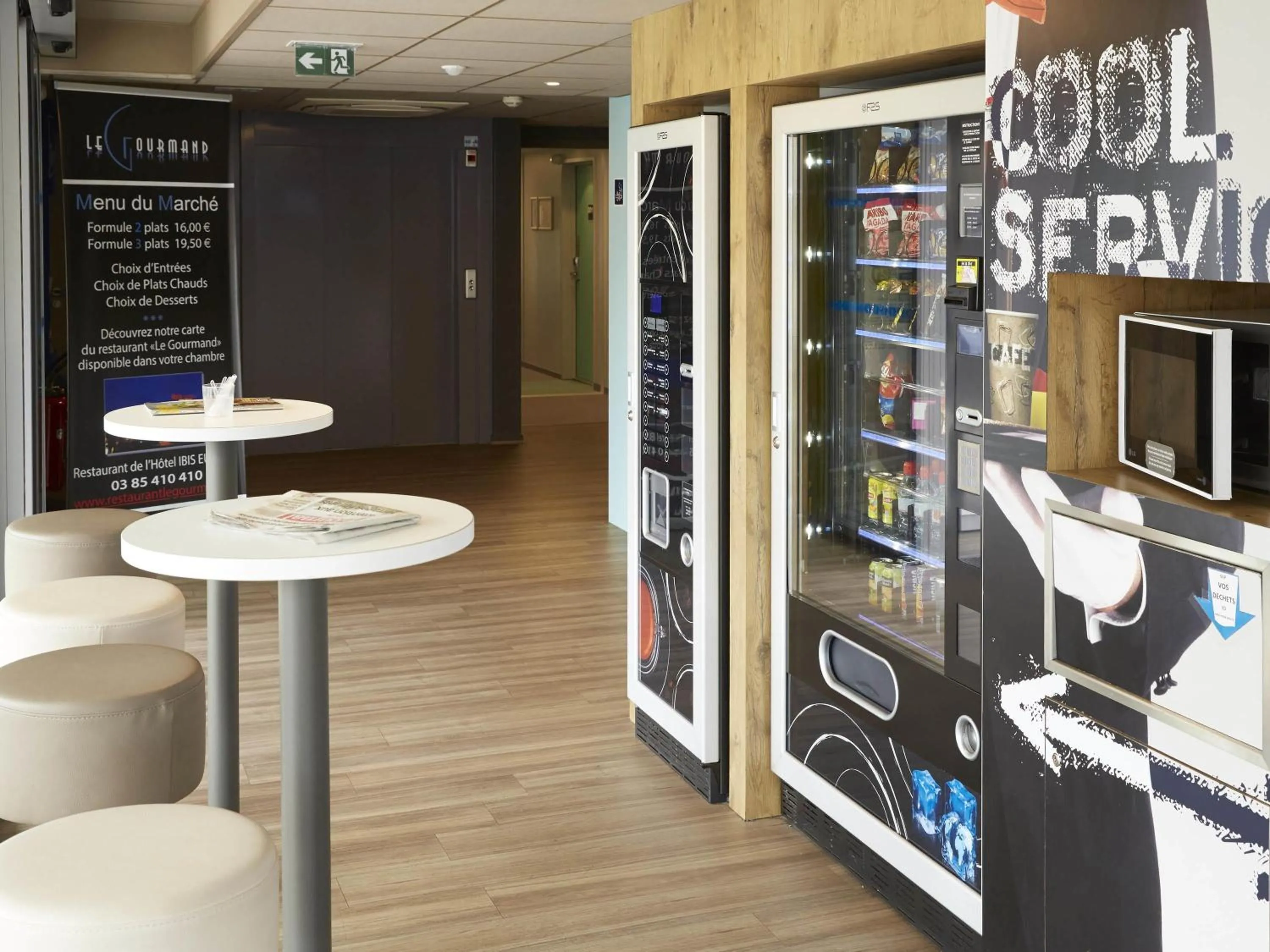 Breakfast in Ibis Budget Chalon Sur Saone Nord