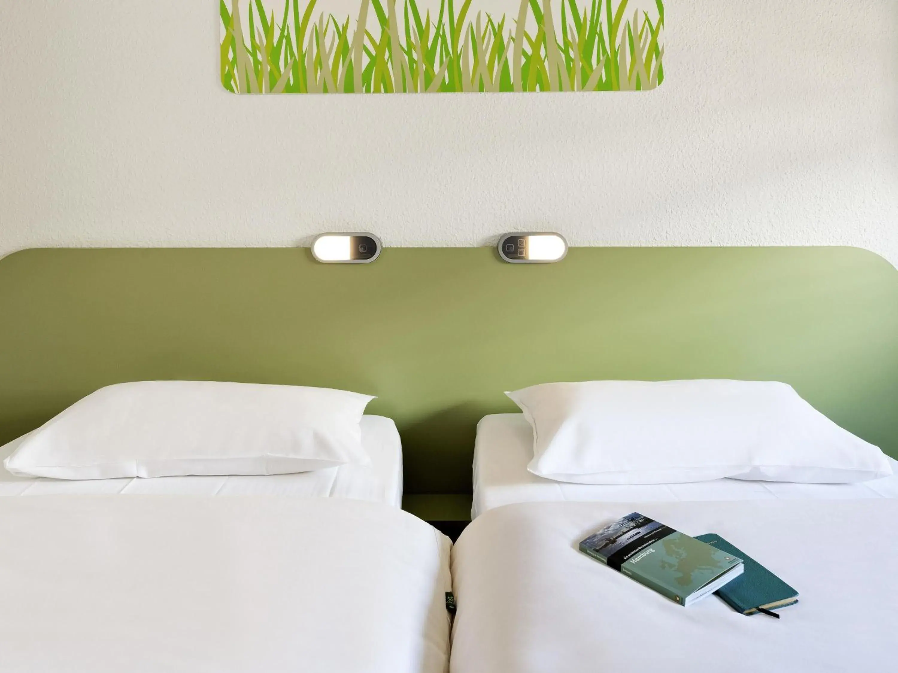 Twin Room in Ibis Budget Chalon Sur Saone Nord Twin Room in Ibis Budget Chalon Sur Saone Nord