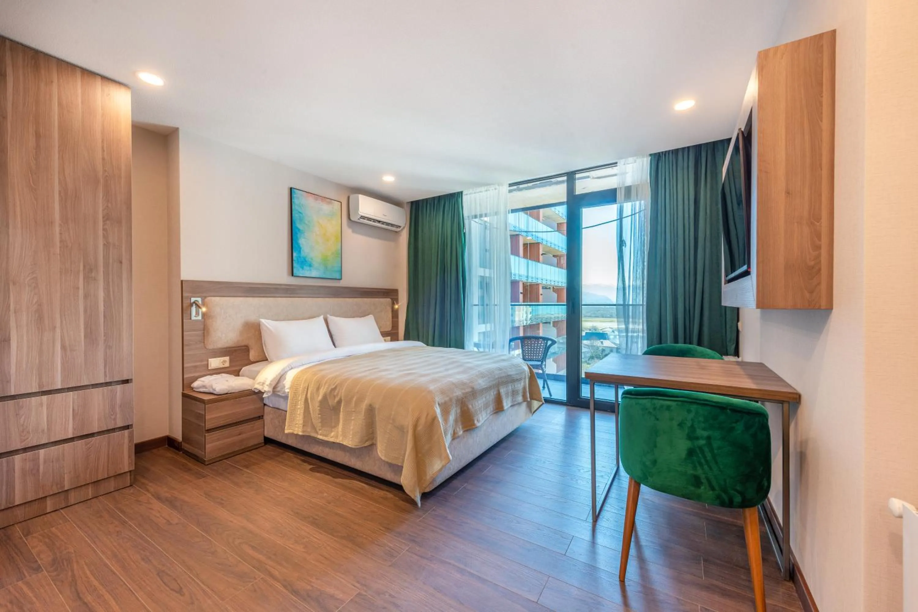 Double Room with Sea View in Sunset Residence & Hotel Batumi