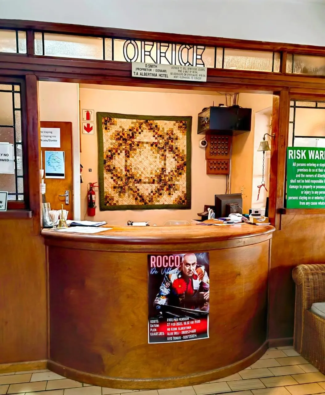 Property building in Albertinia Hotel