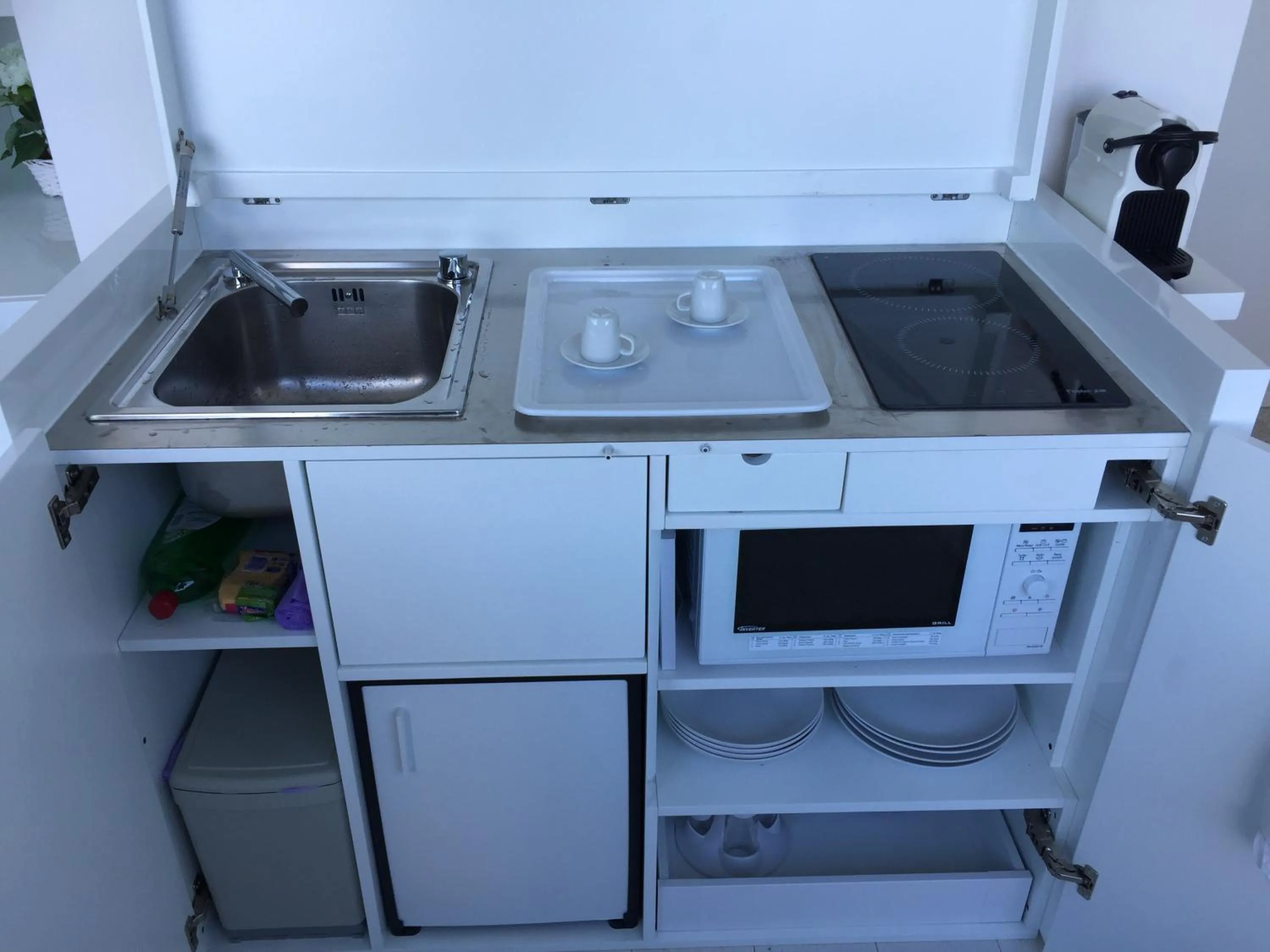 Kitchen or kitchenette in Reggio Suite Luxury