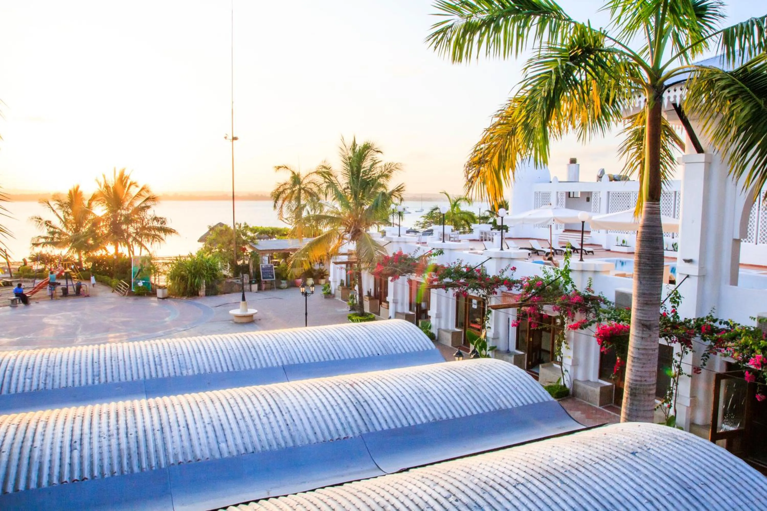 Bird's eye view in Hotel Slipway