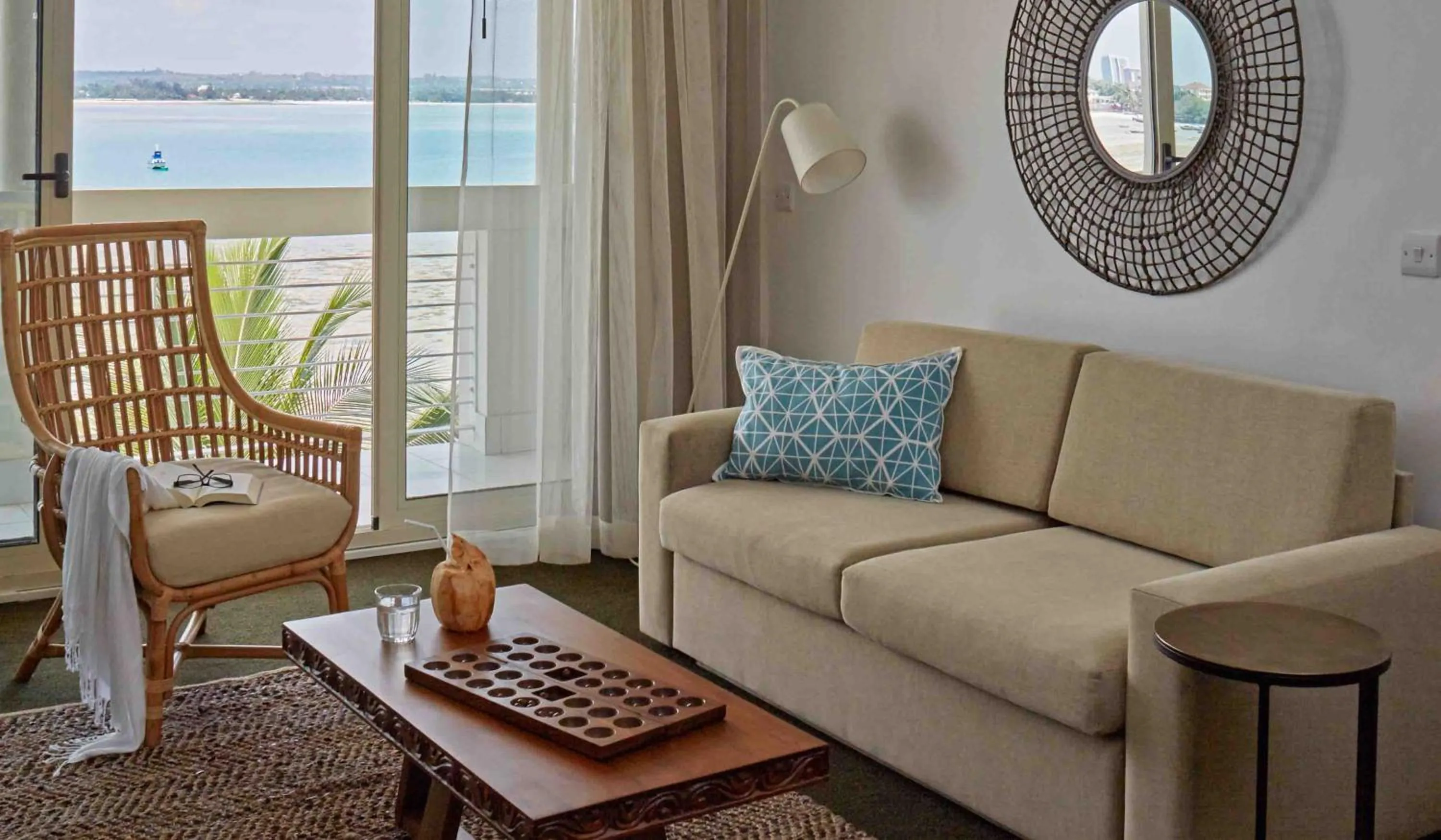 Seating area in Hotel Slipway