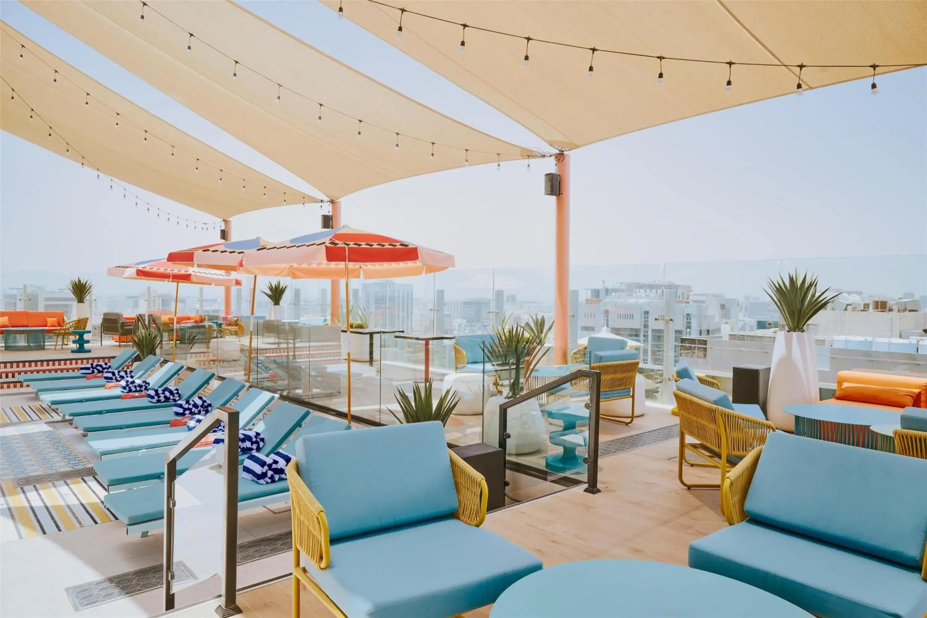 Lounge or bar in DoubleTree by Hilton Doha Old Town Lounge or bar in DoubleTree by Hilton Doha Old Town