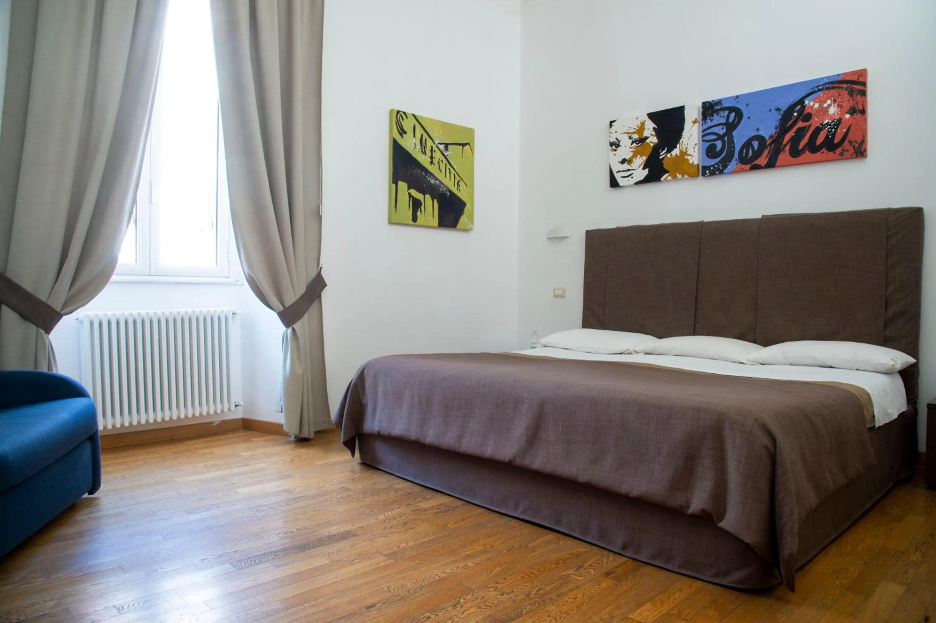 Bed in Rome Armony Suites