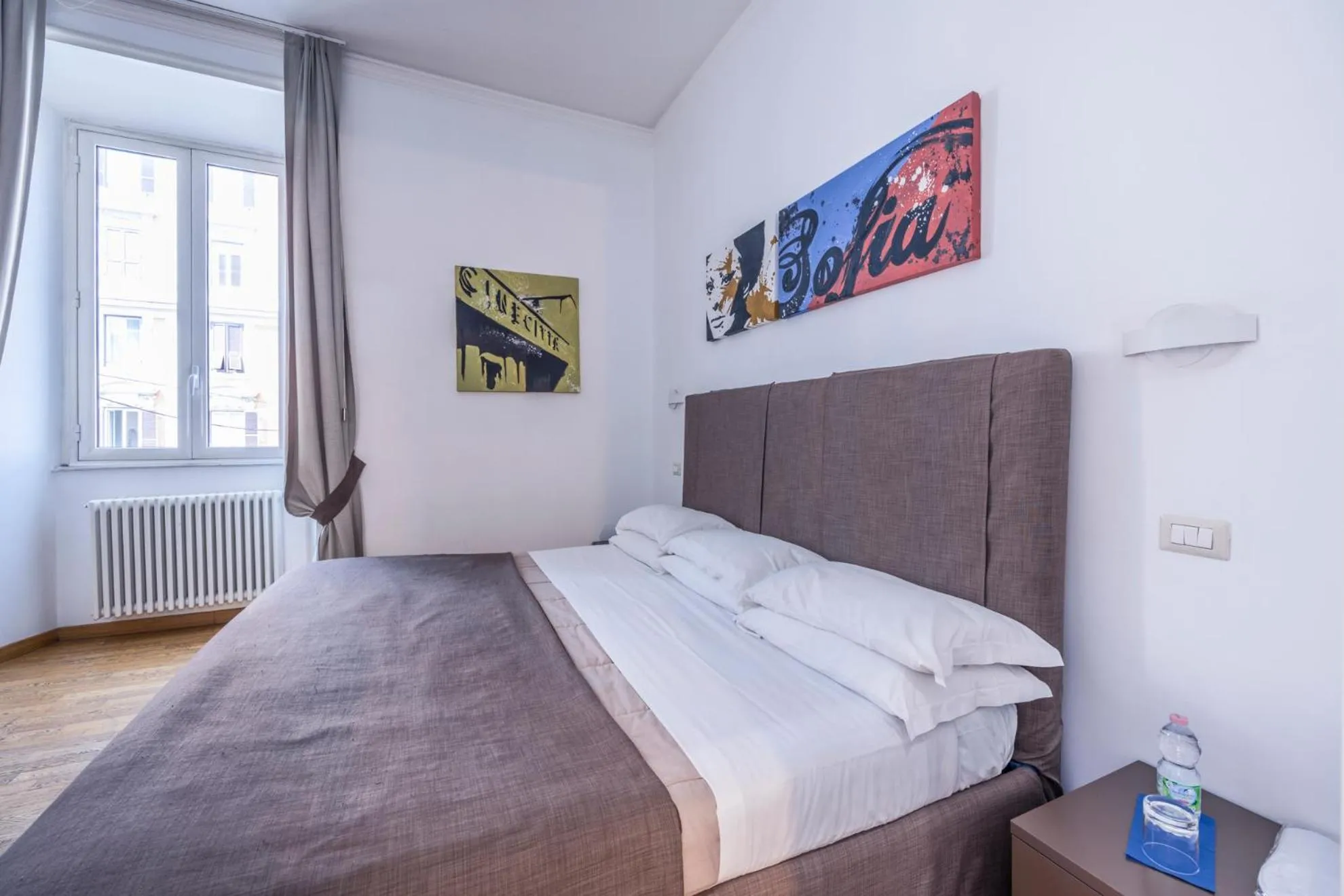 Bed in Rome Armony Suites