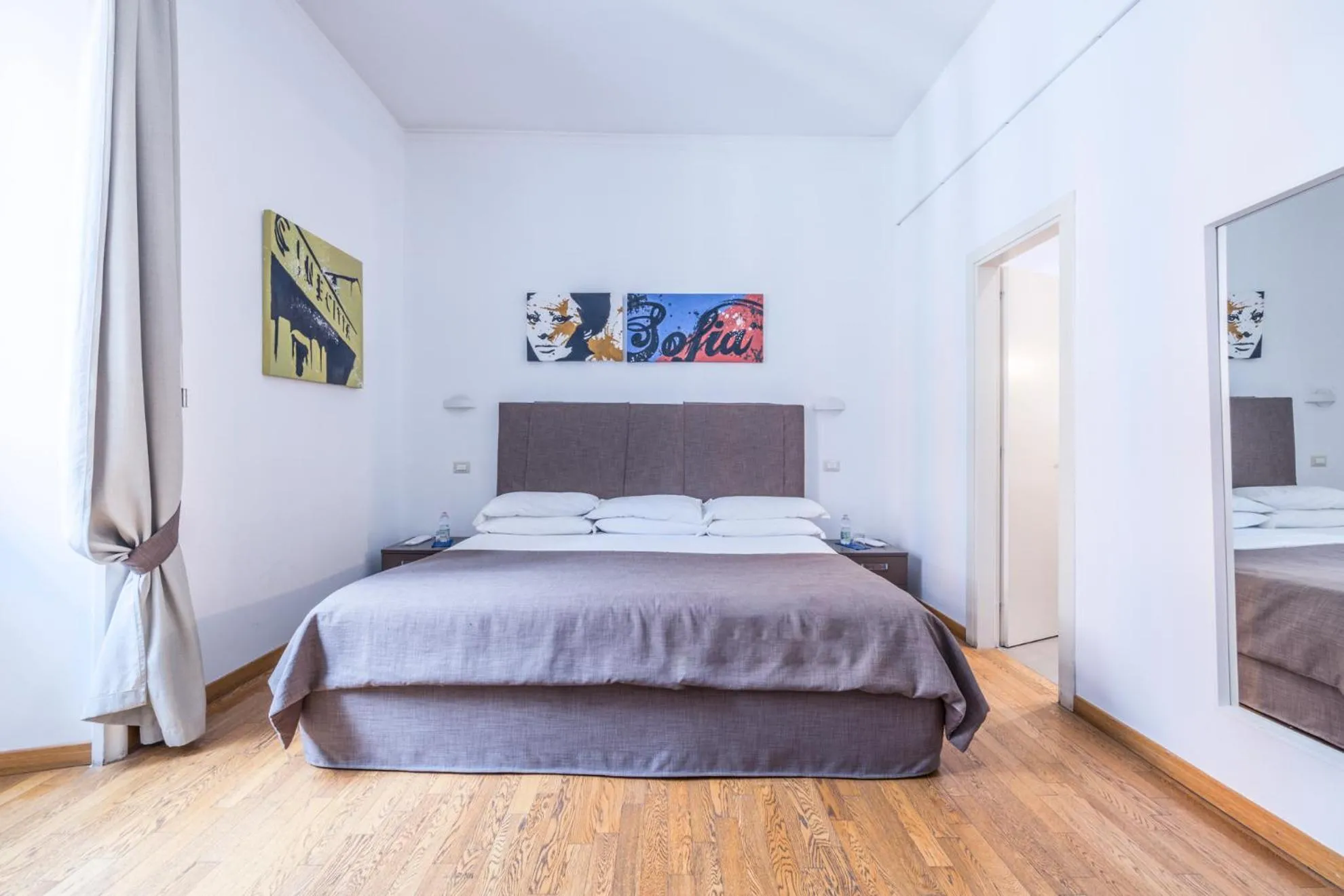 Bed in Rome Armony Suites