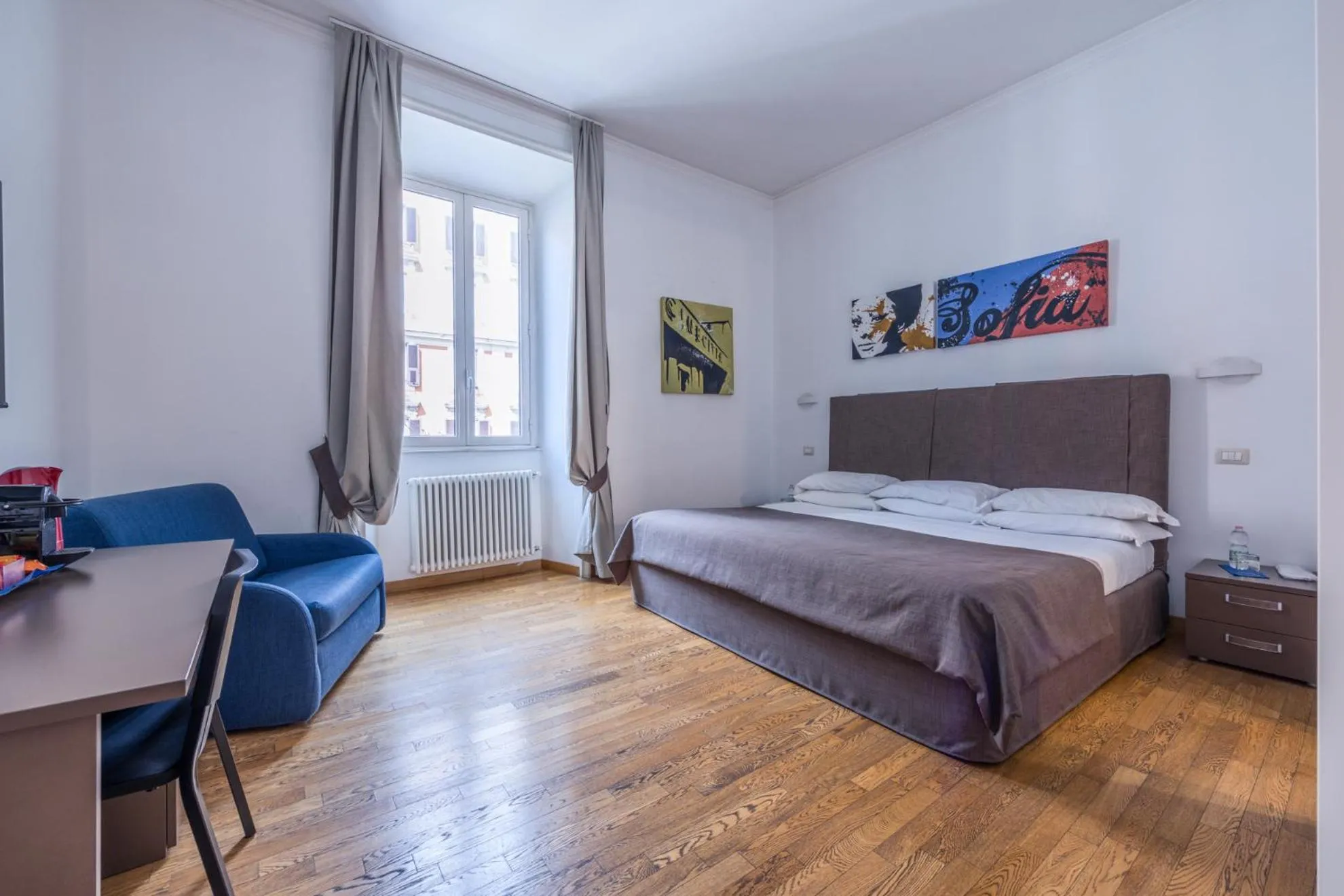 Bed in Rome Armony Suites