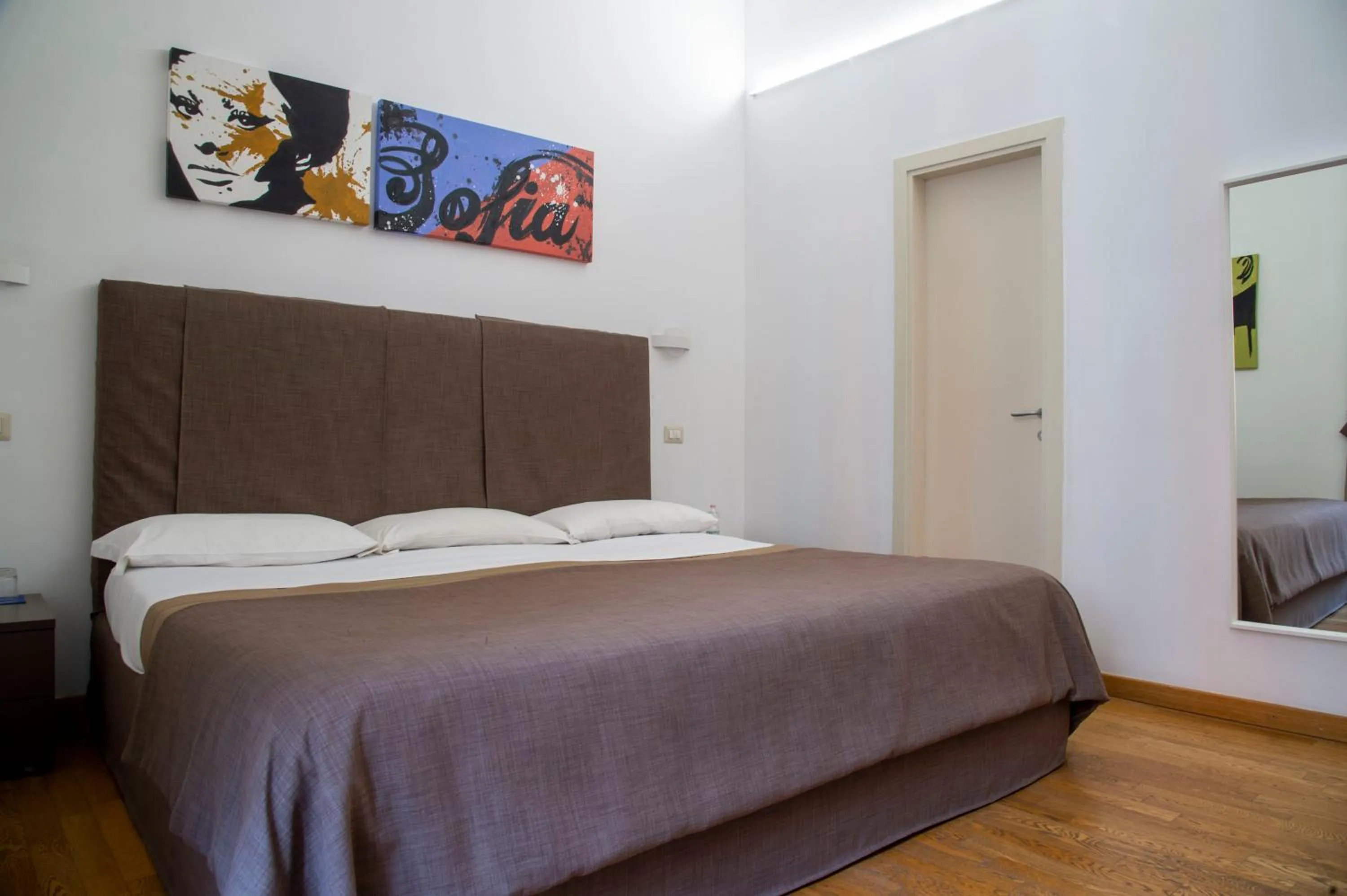 Bed in Rome Armony Suites