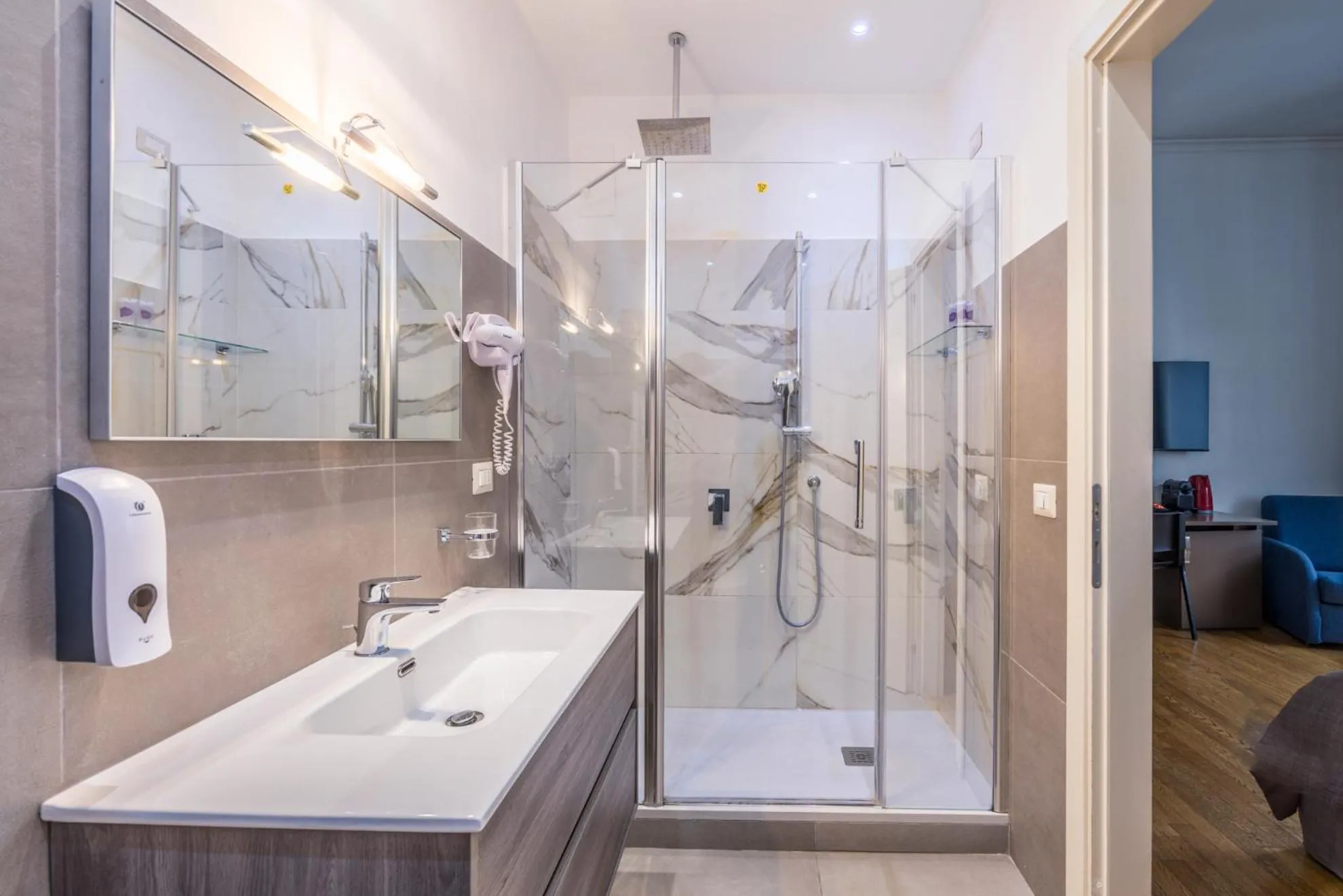 Shower in Rome Armony Suites
