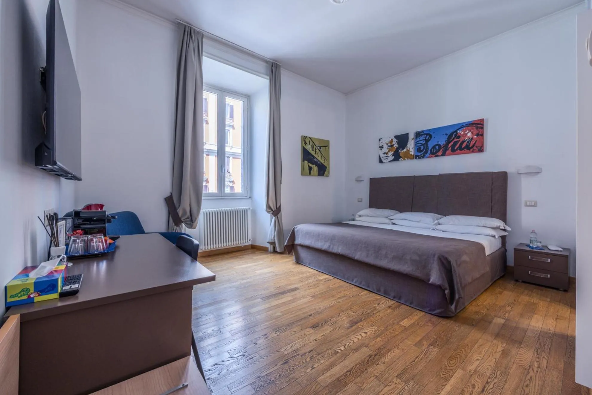 Bed in Rome Armony Suites