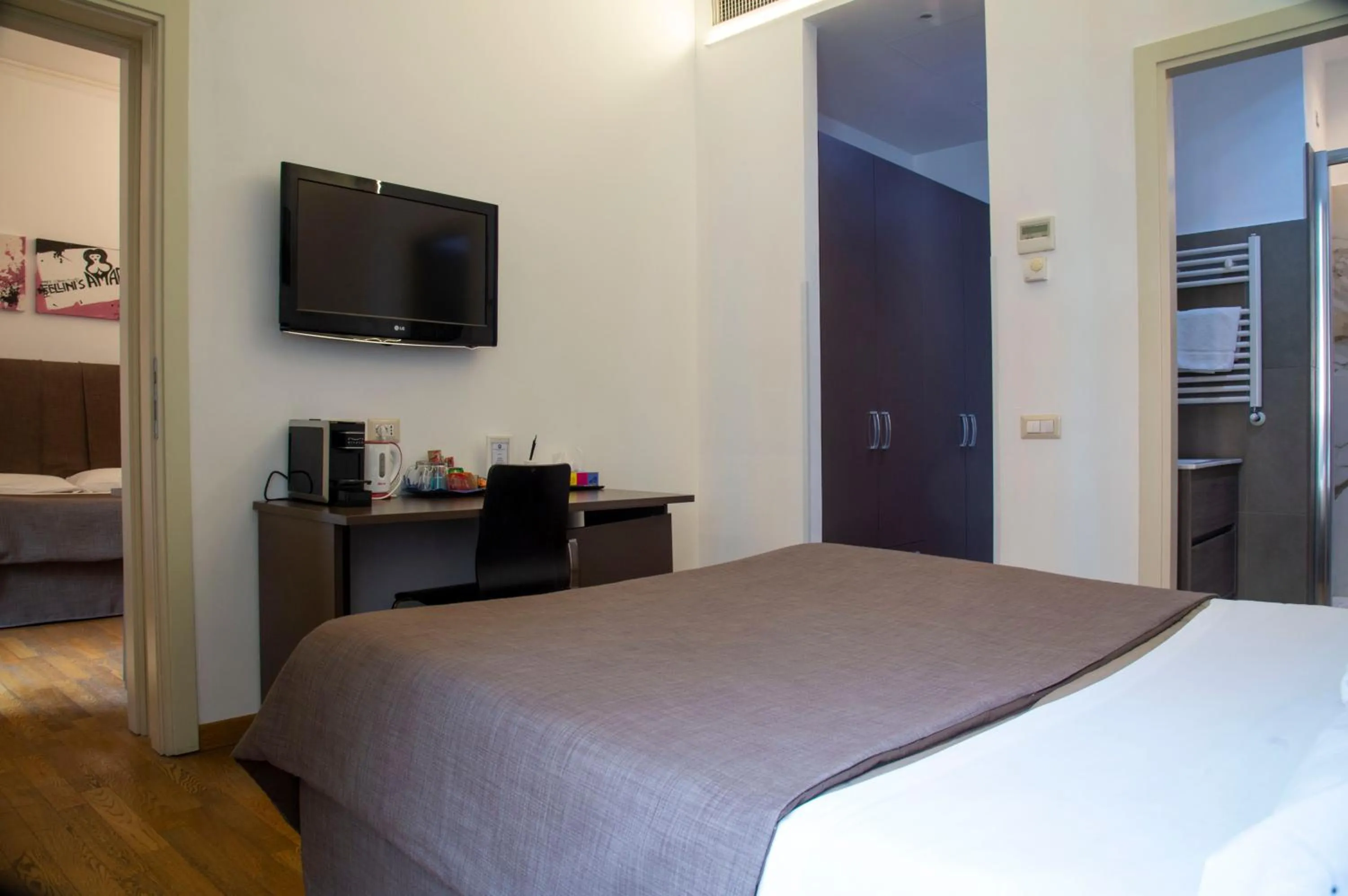Bed in Rome Armony Suites