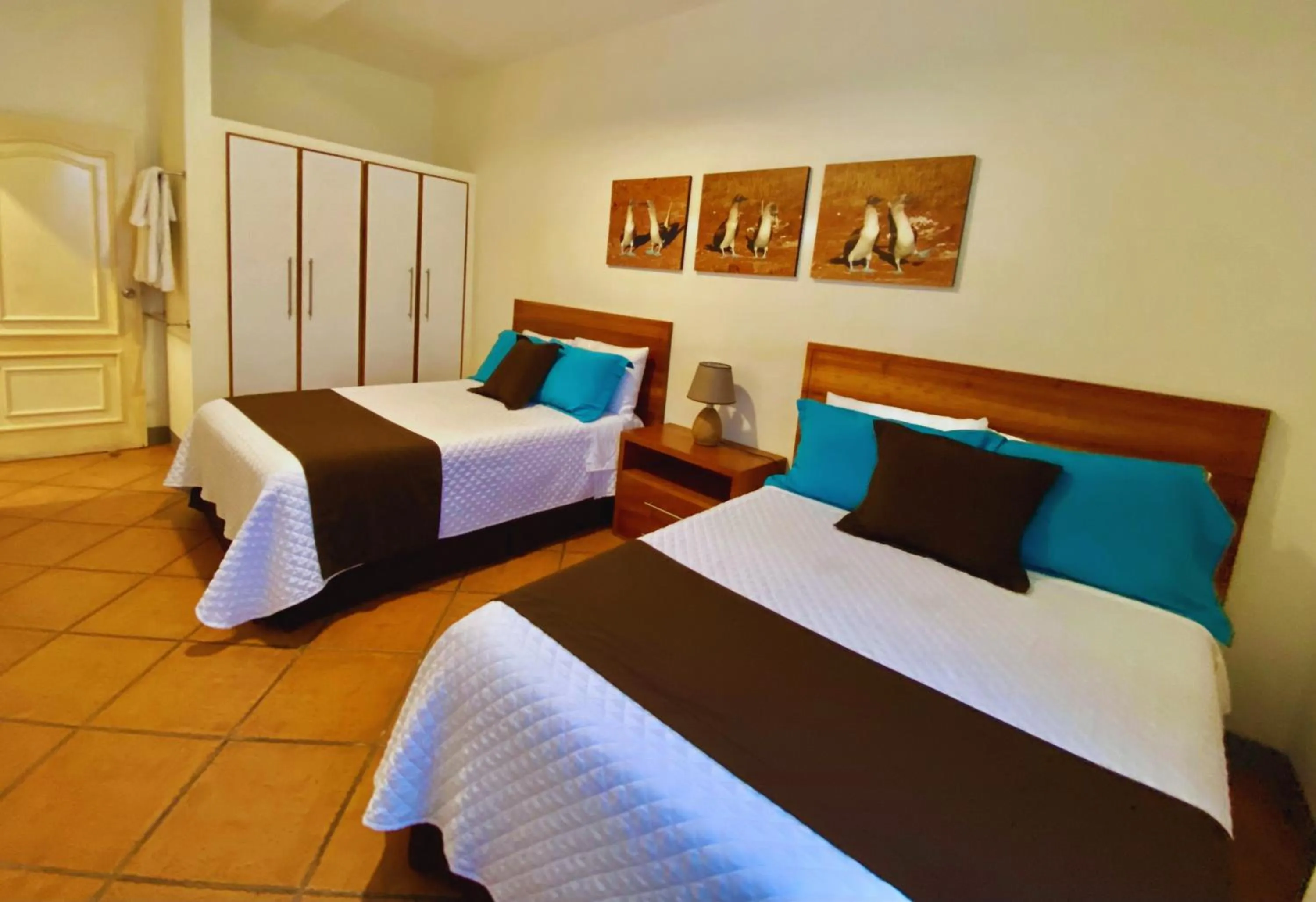 Bed in Torre Mar Galapagos Boutique Suites
