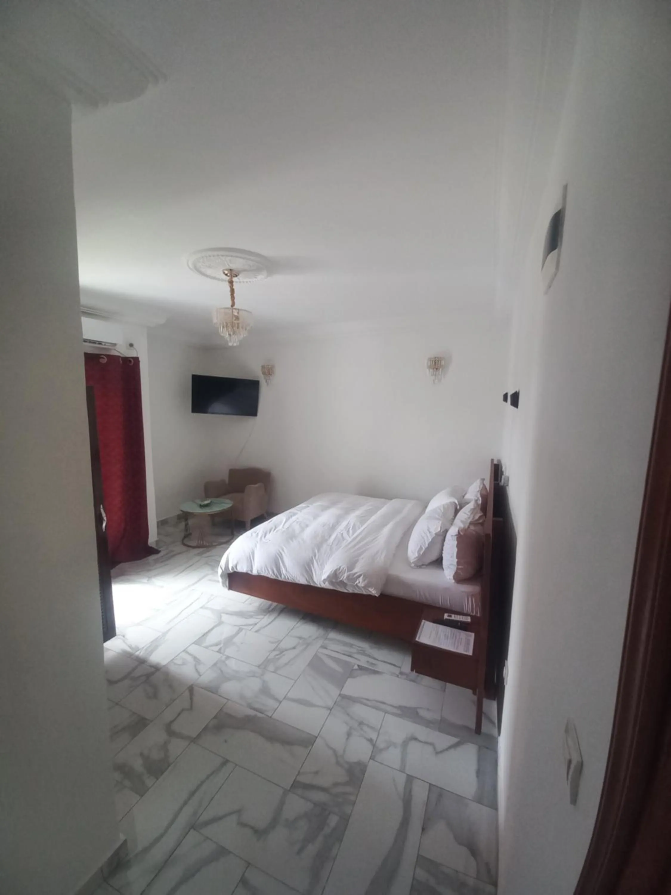 Bed in Jacobs Hôtel