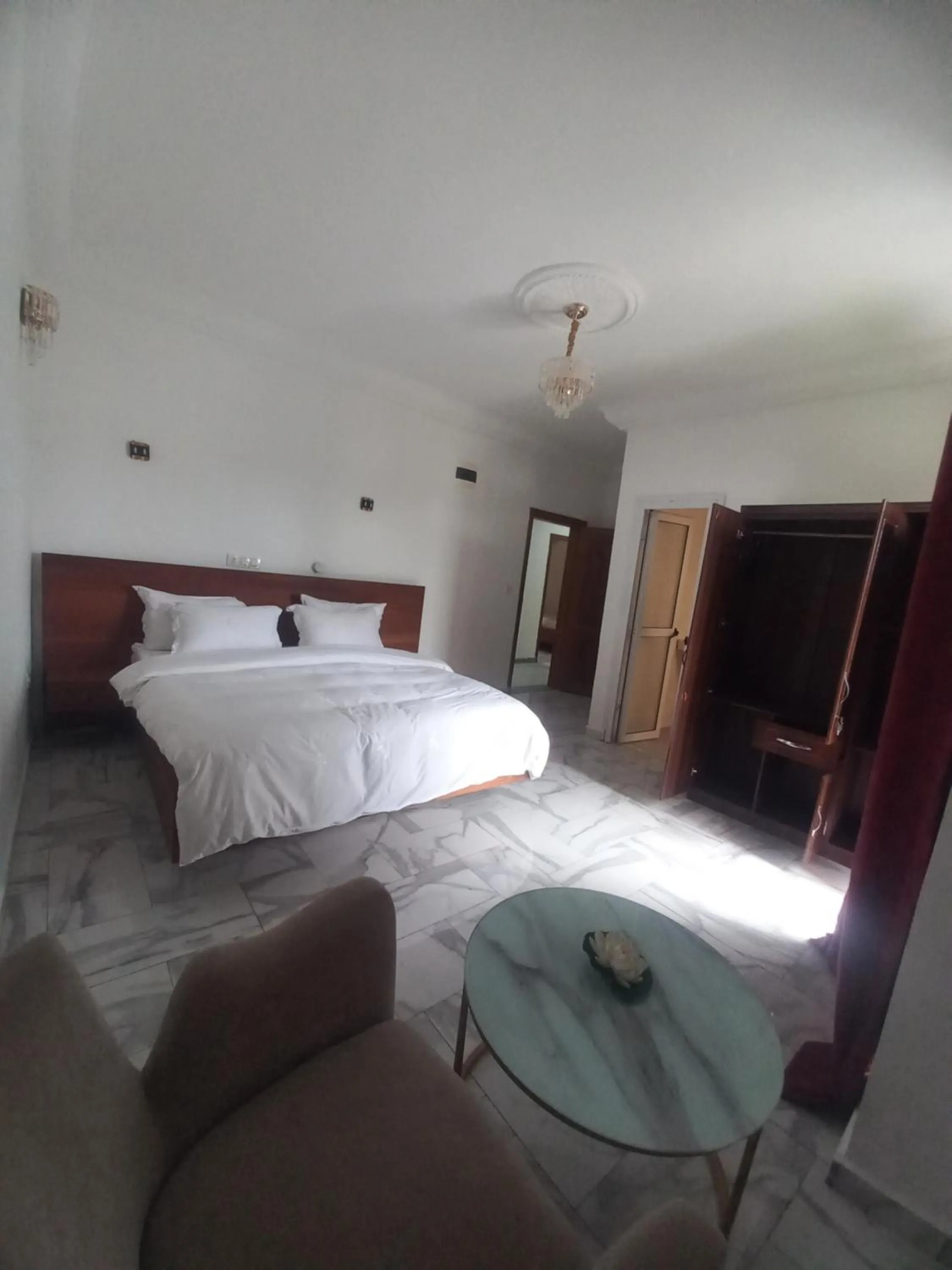 Bed in Jacobs Hôtel