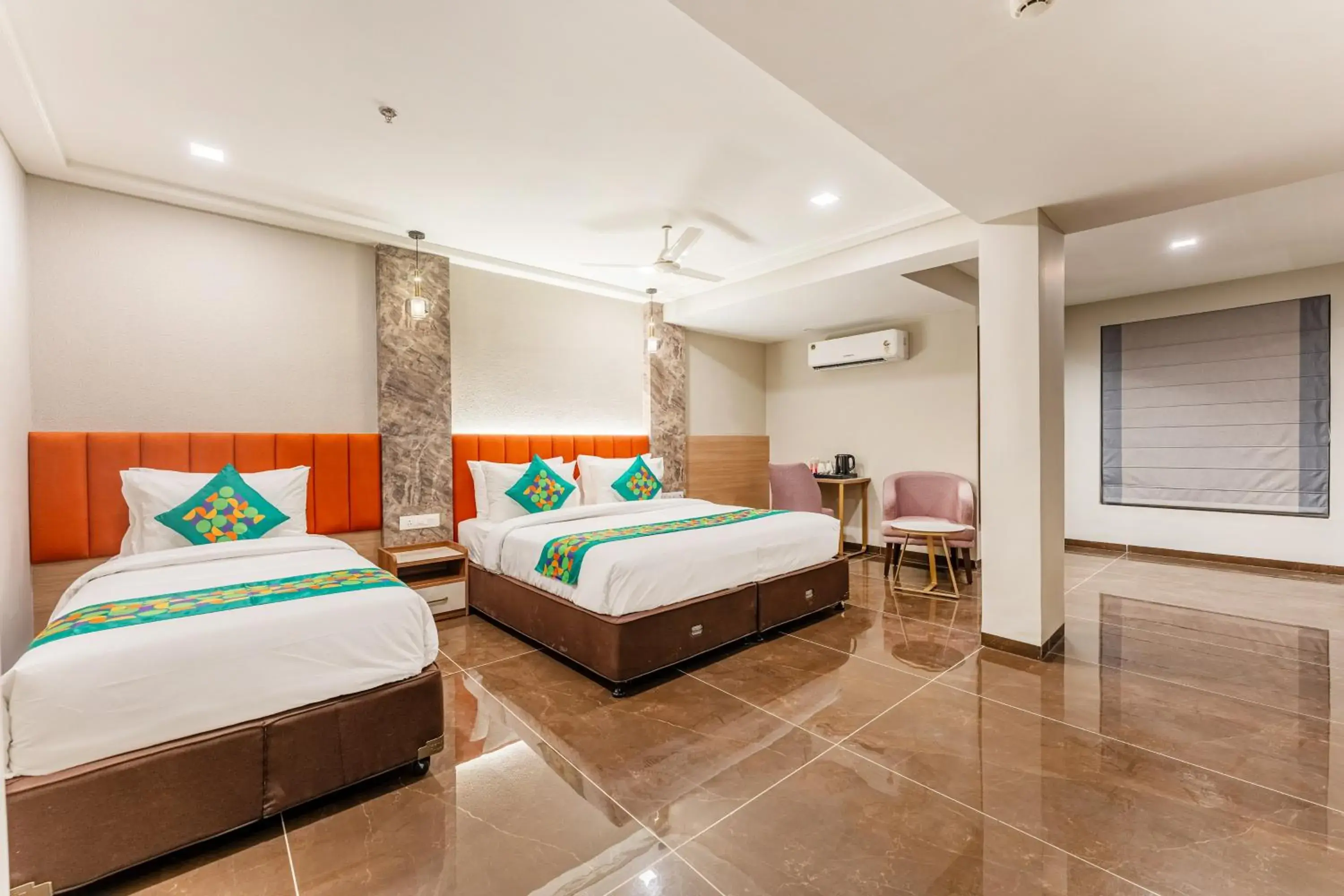 Deluxe Family Room - single occupancy in Treebo Premium Nagpur Automotive Square Deluxe Family Room - single occupancy in Treebo Premium Nagpur Automotive Square