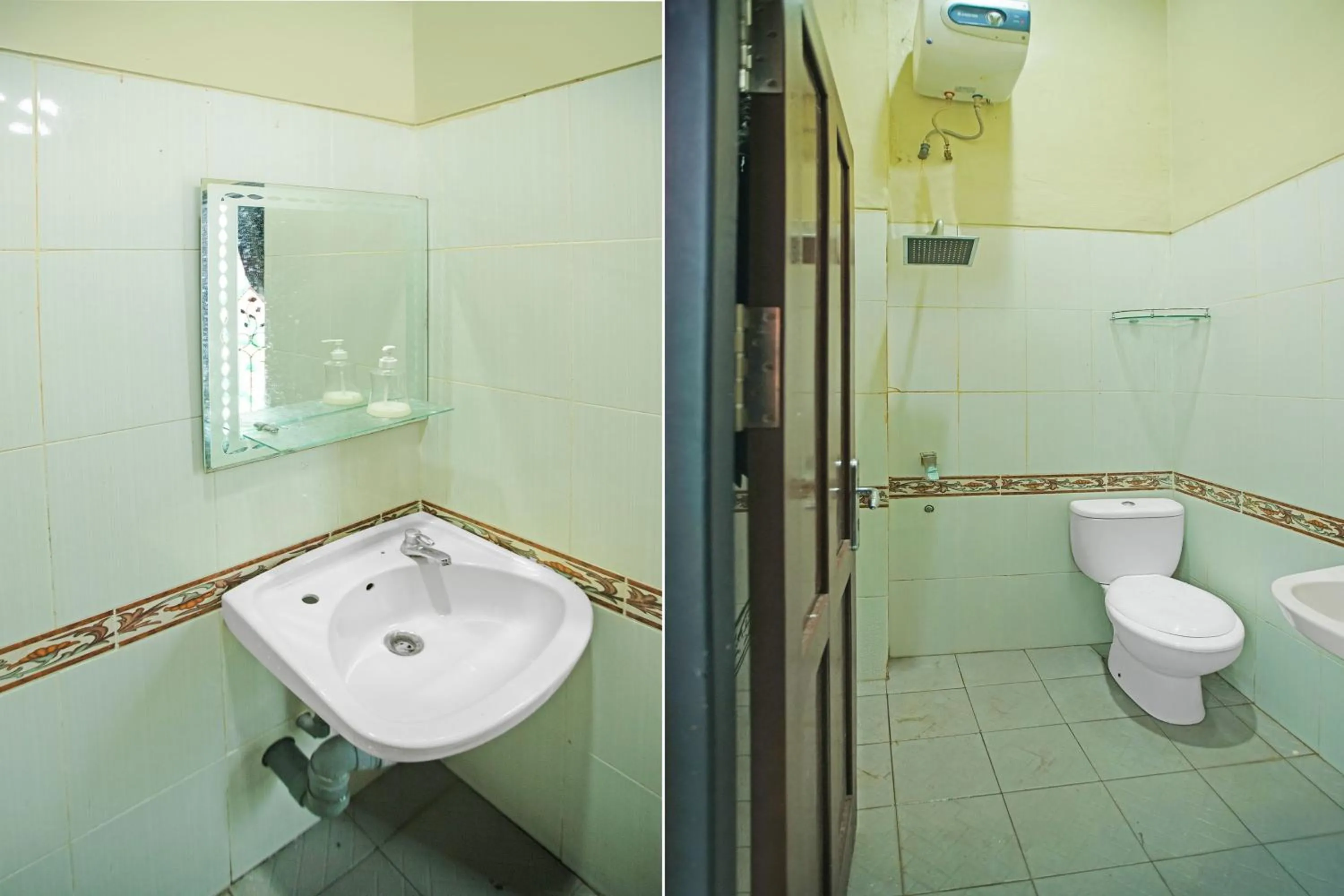 Bathroom in Hotel O near Universitas Palangka Raya formerly Wisma Aries