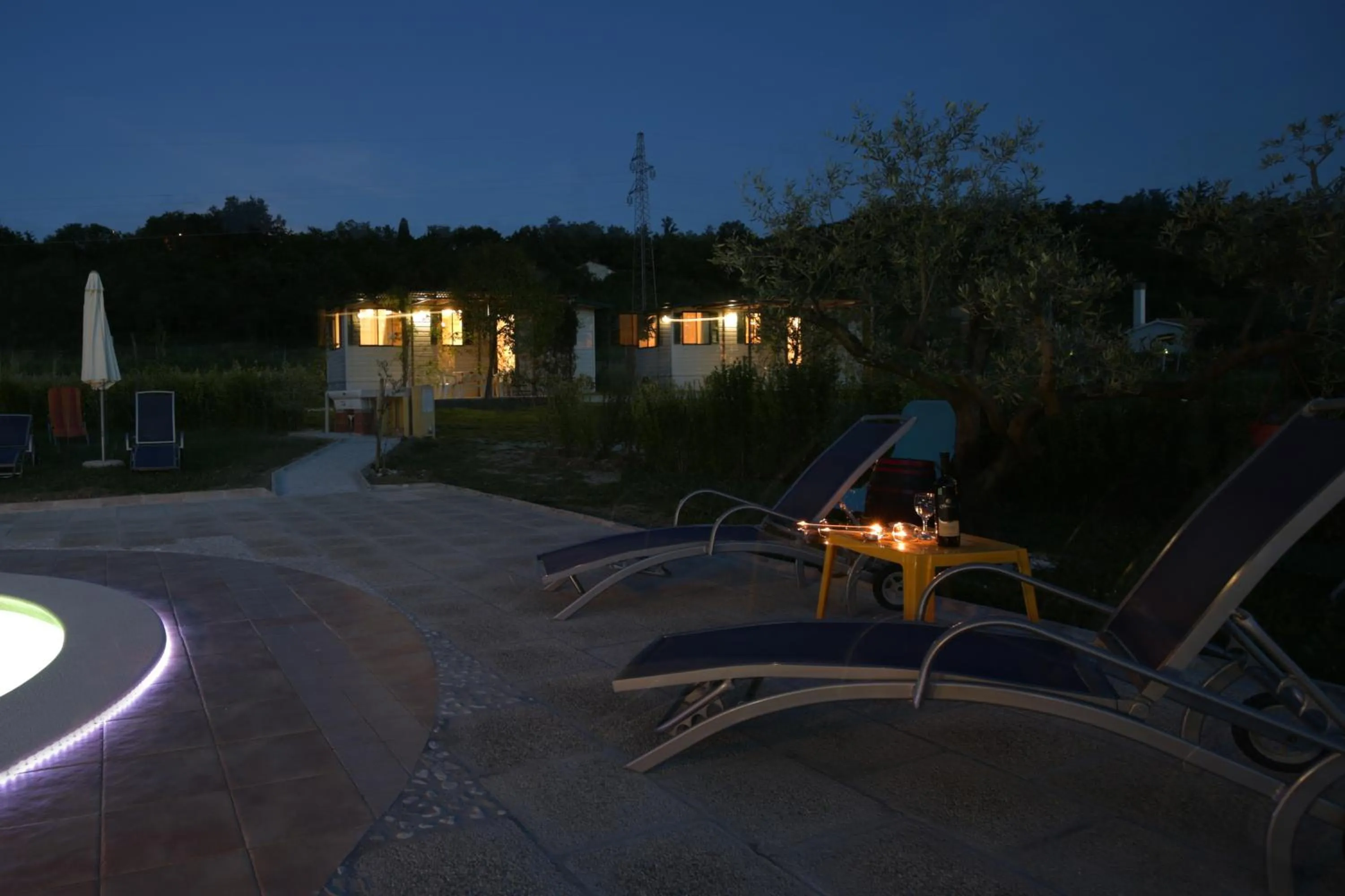 Swimming pool in Mobile Homes Romantik