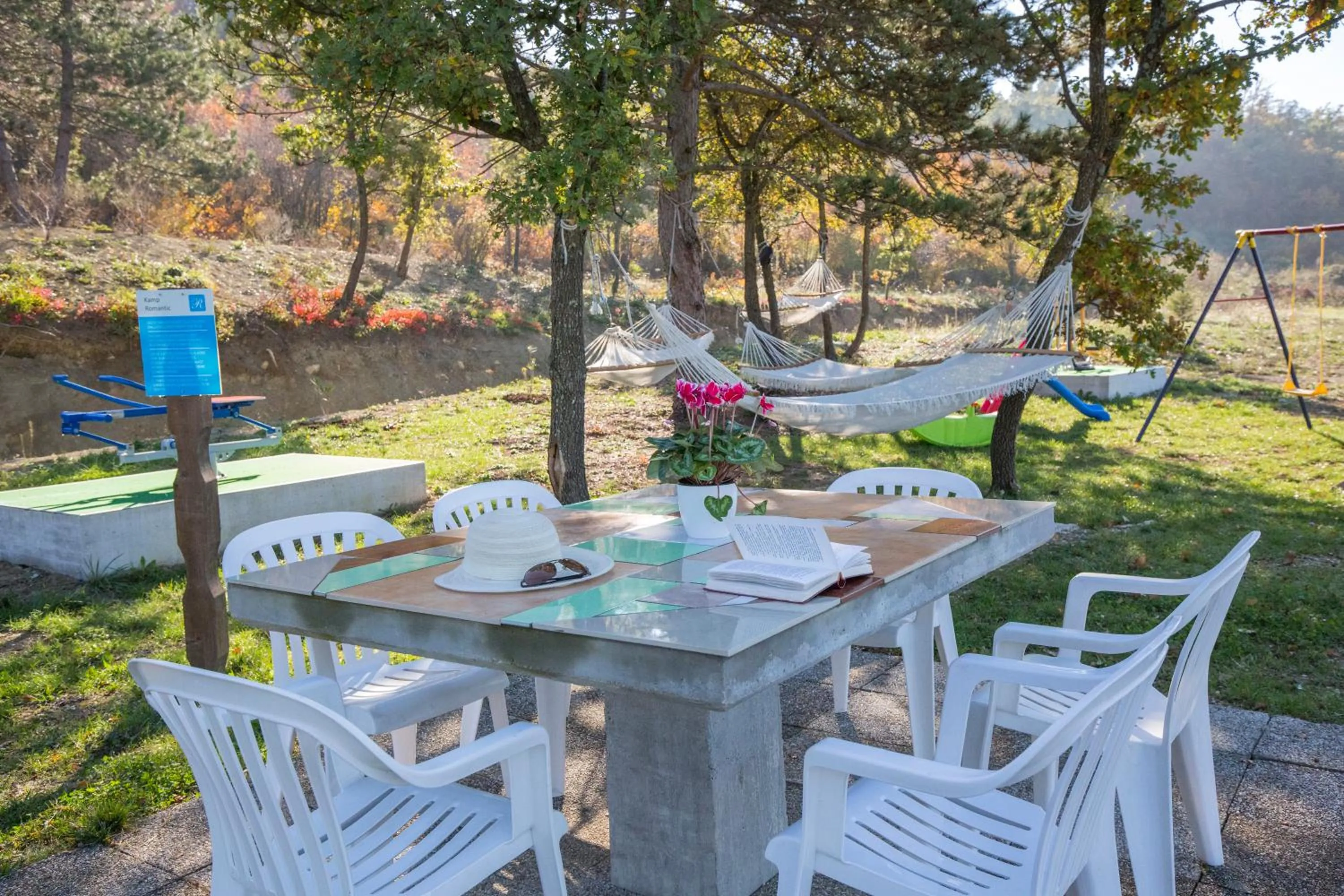 Area and facilities in Mobile Homes Romantik