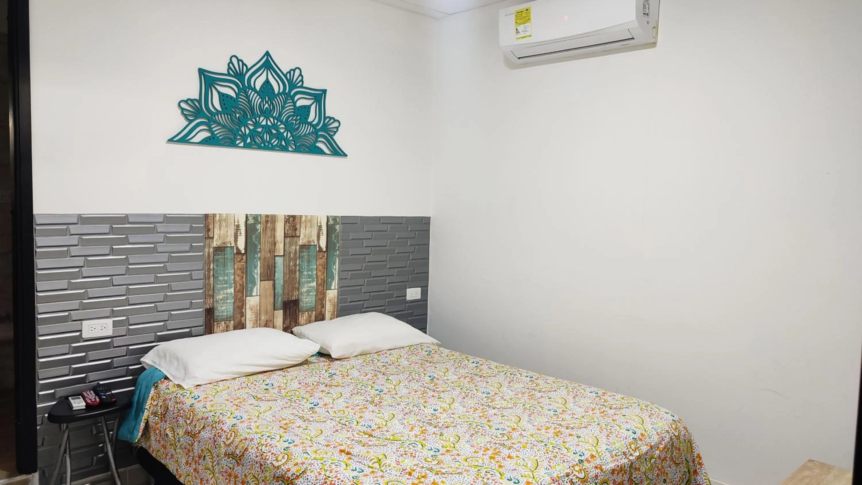 Bed in Las Piloneras Apartahotel