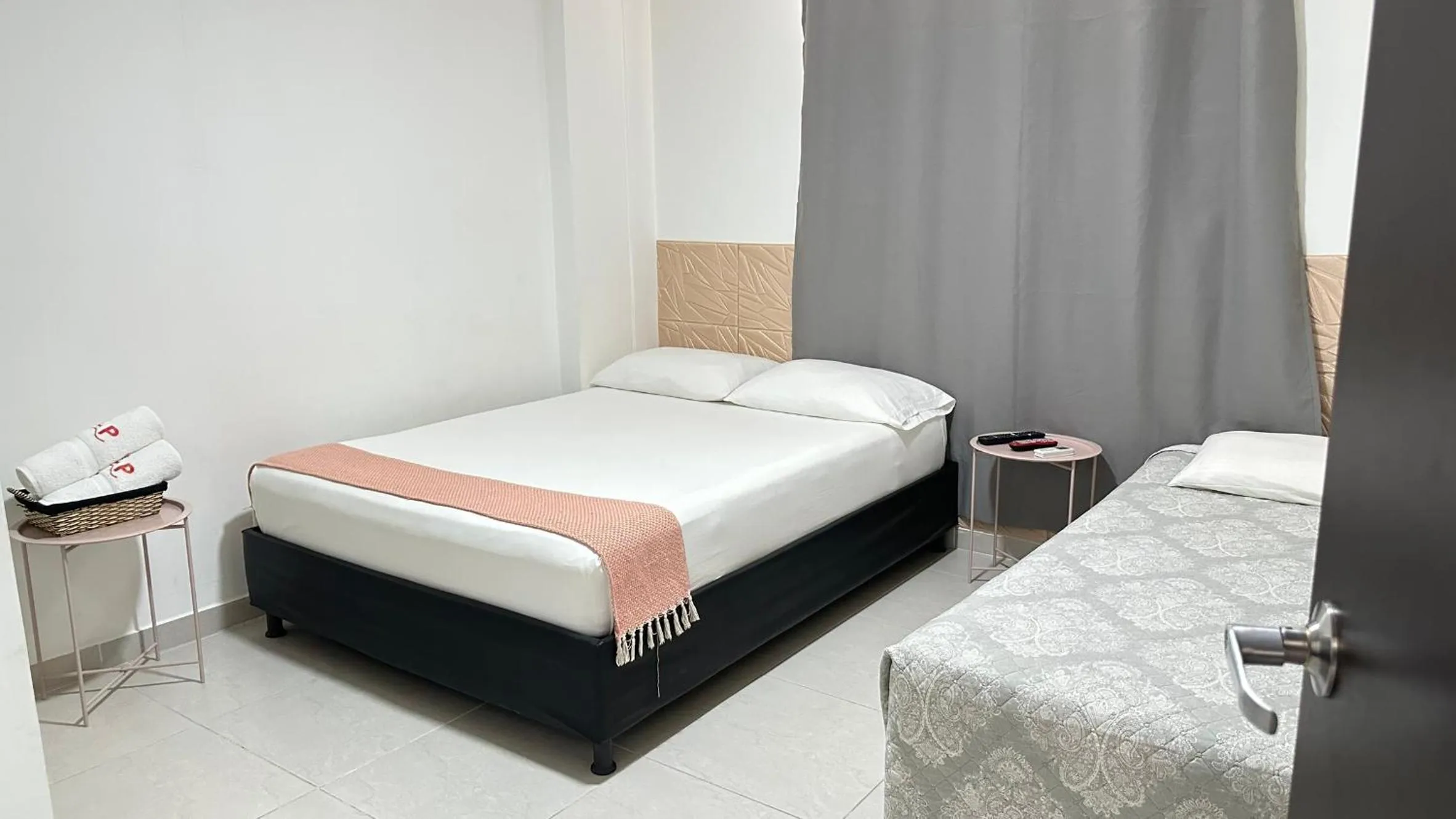 Bed in Las Piloneras Apartahotel