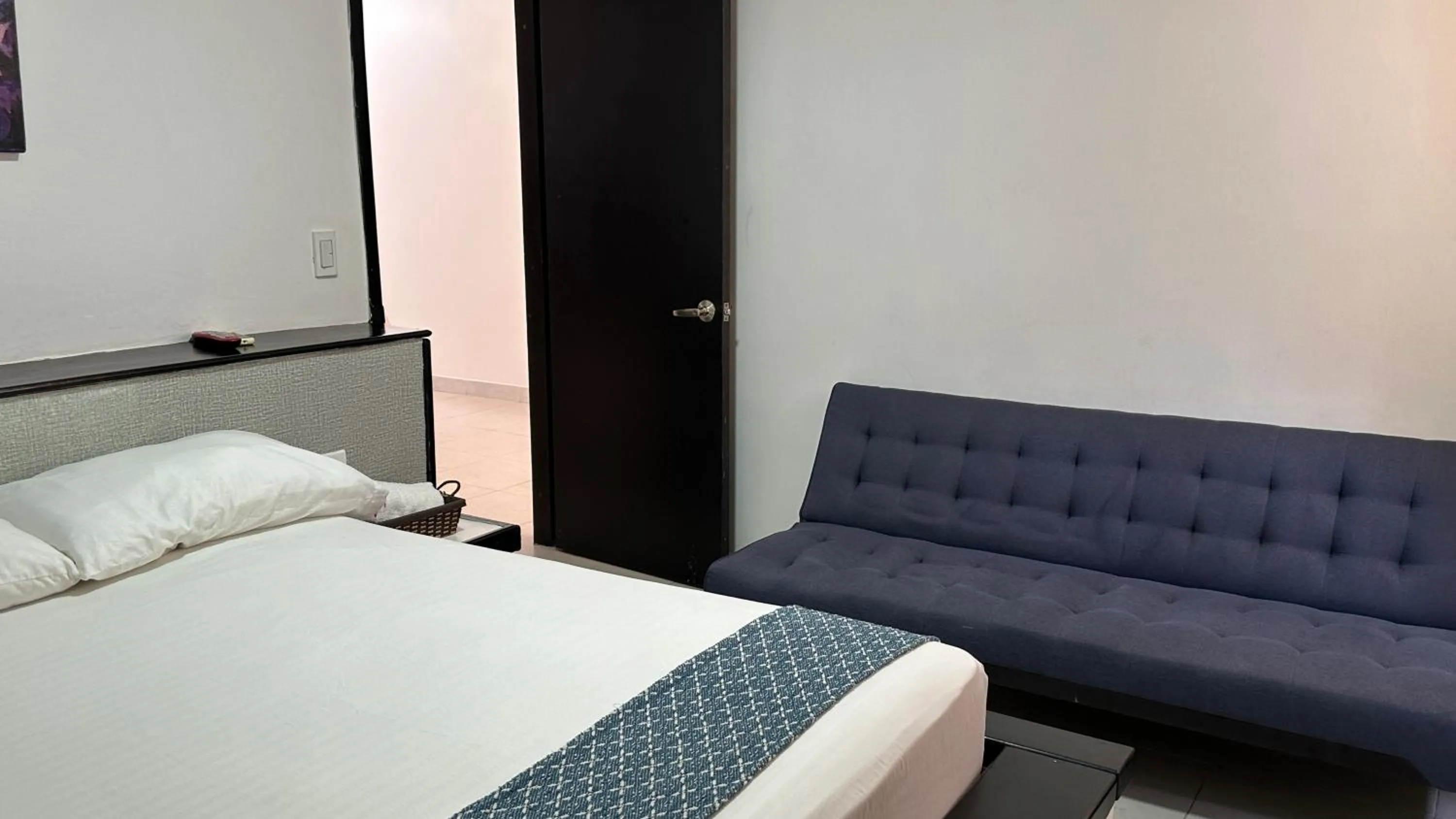 Bed in Las Piloneras Apartahotel