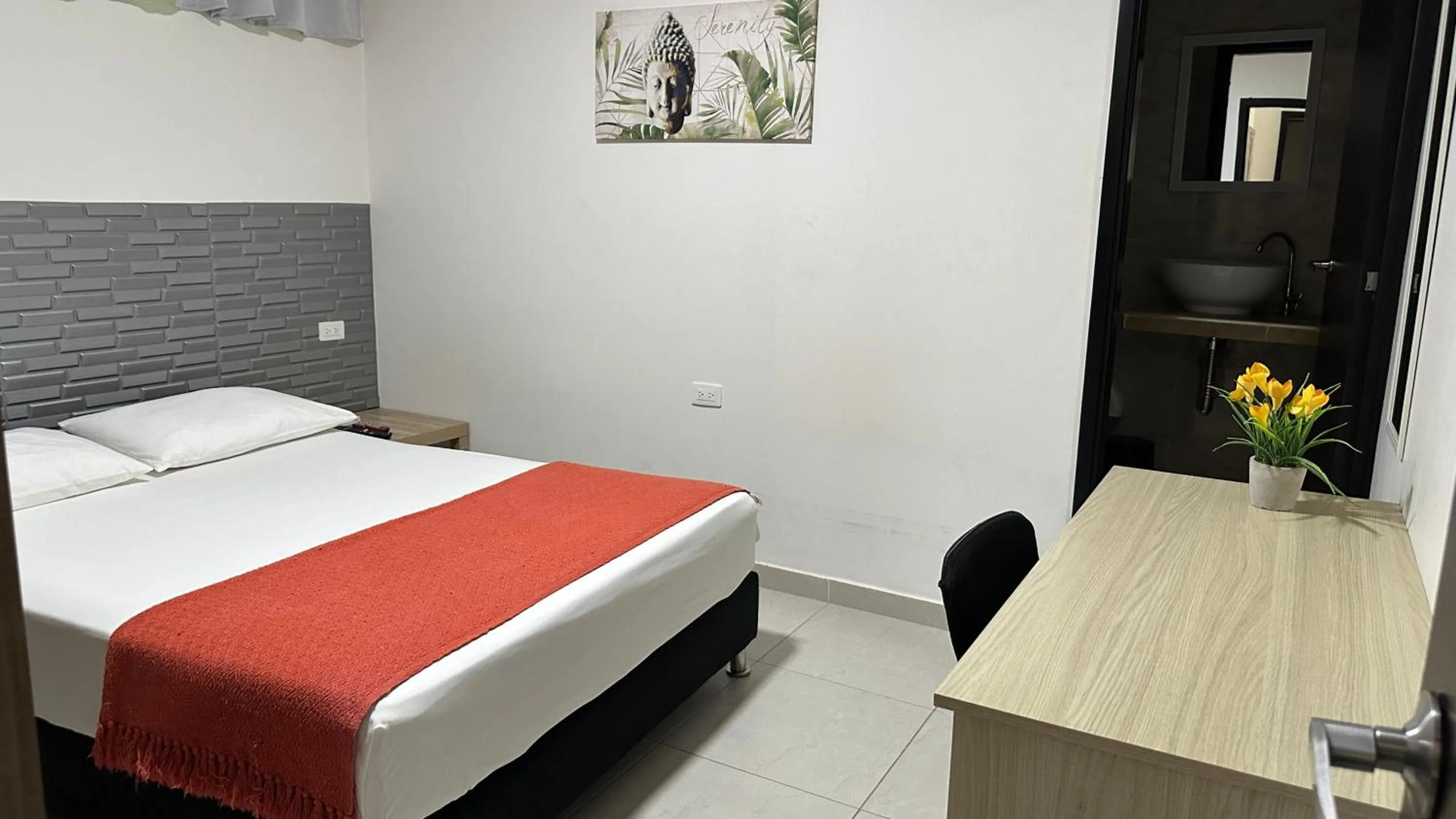 Bed in Las Piloneras Apartahotel