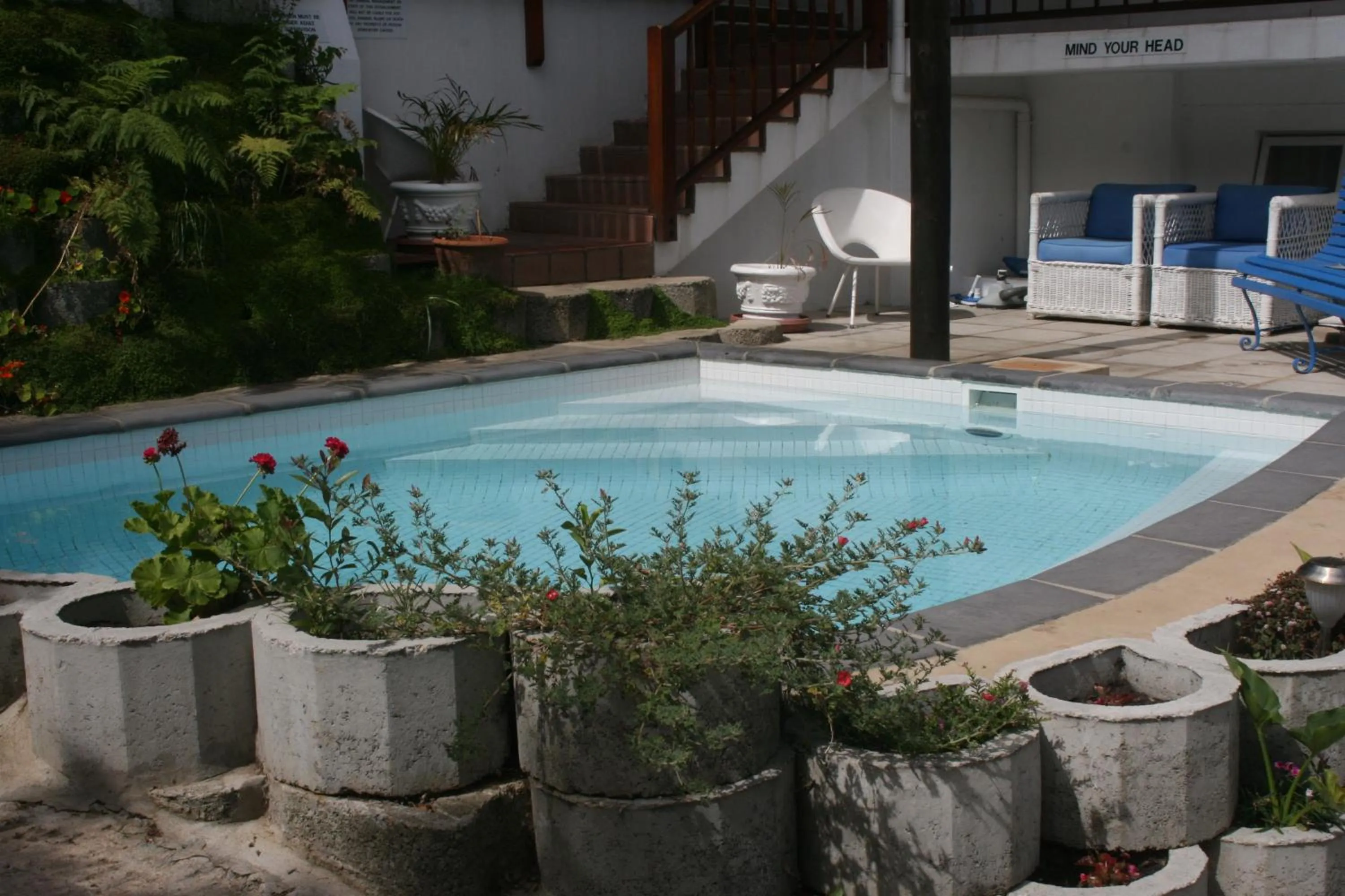 Facade/entrance in Knysna Manor House