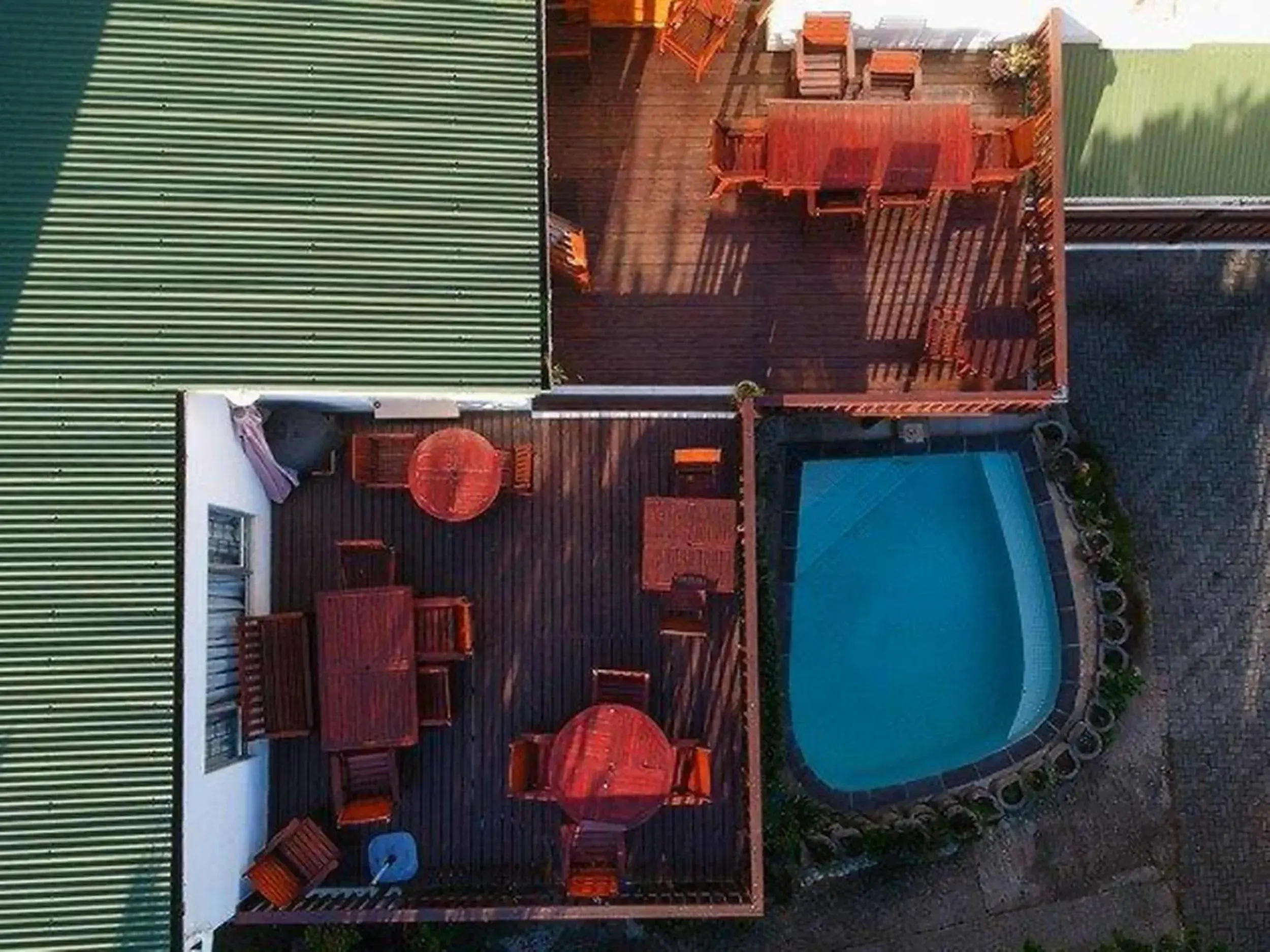 Bird's eye view in Knysna Manor House Bird's eye view in Knysna Manor House