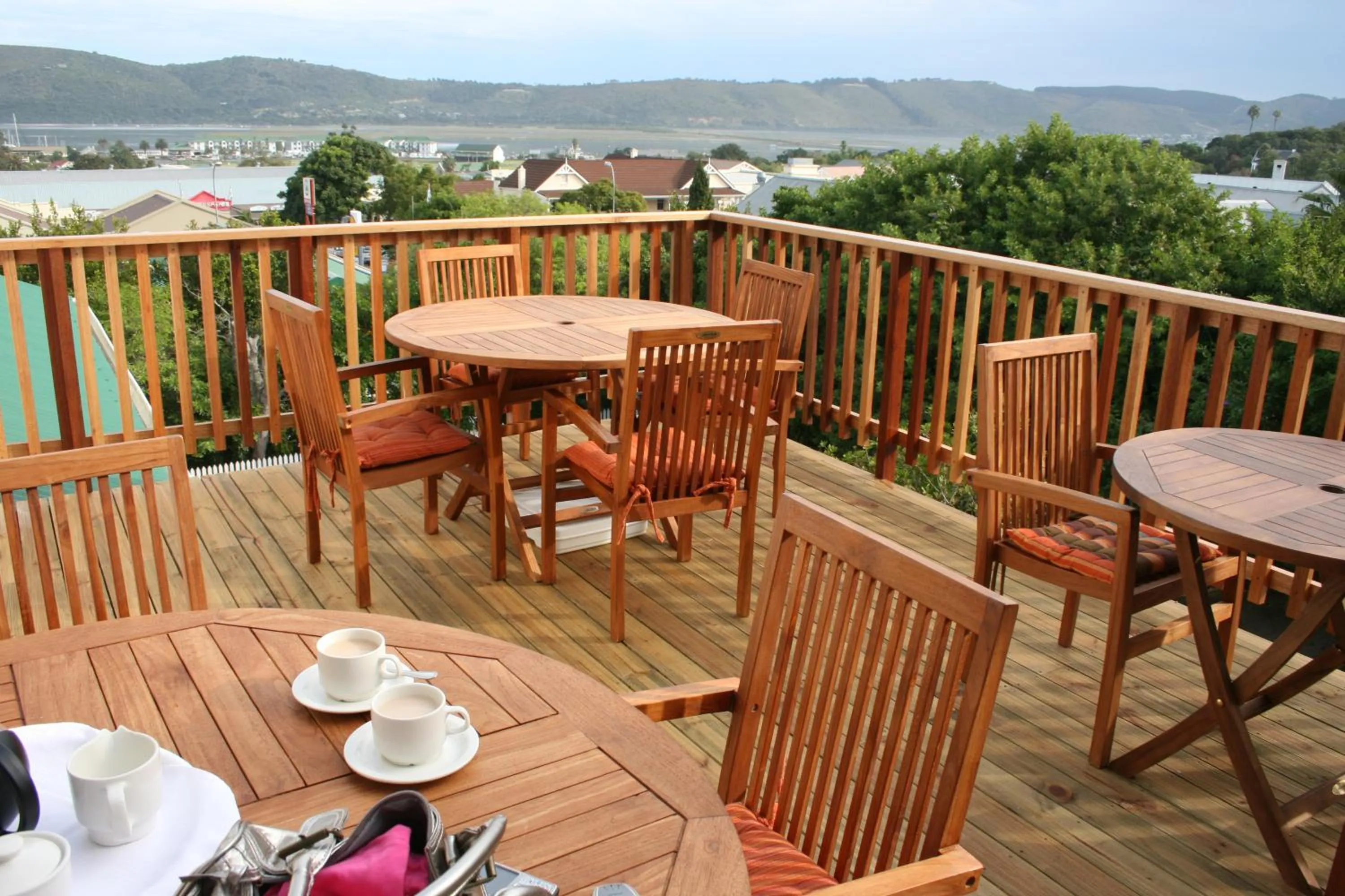 Patio in Knysna Manor House