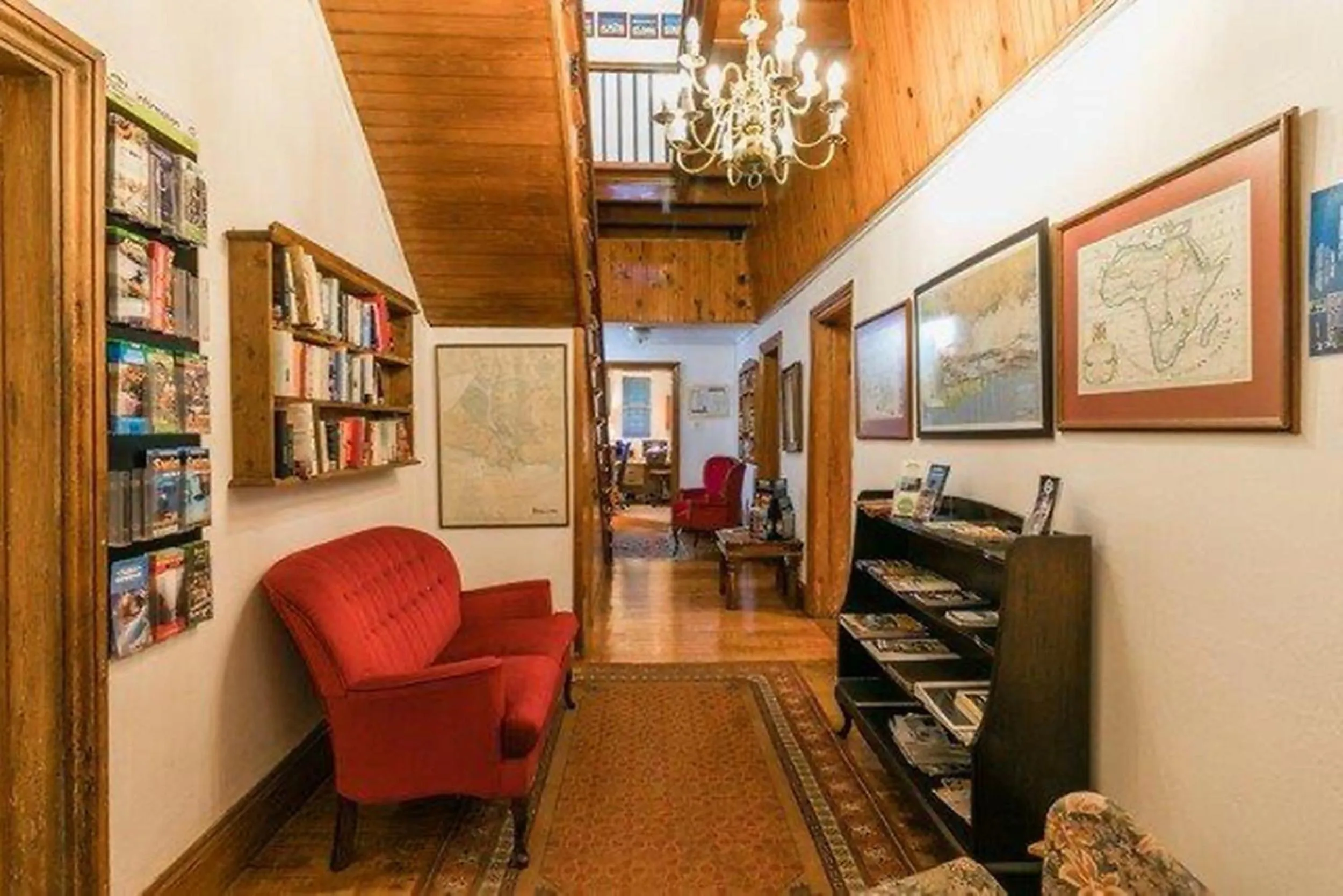 Library in Knysna Manor House