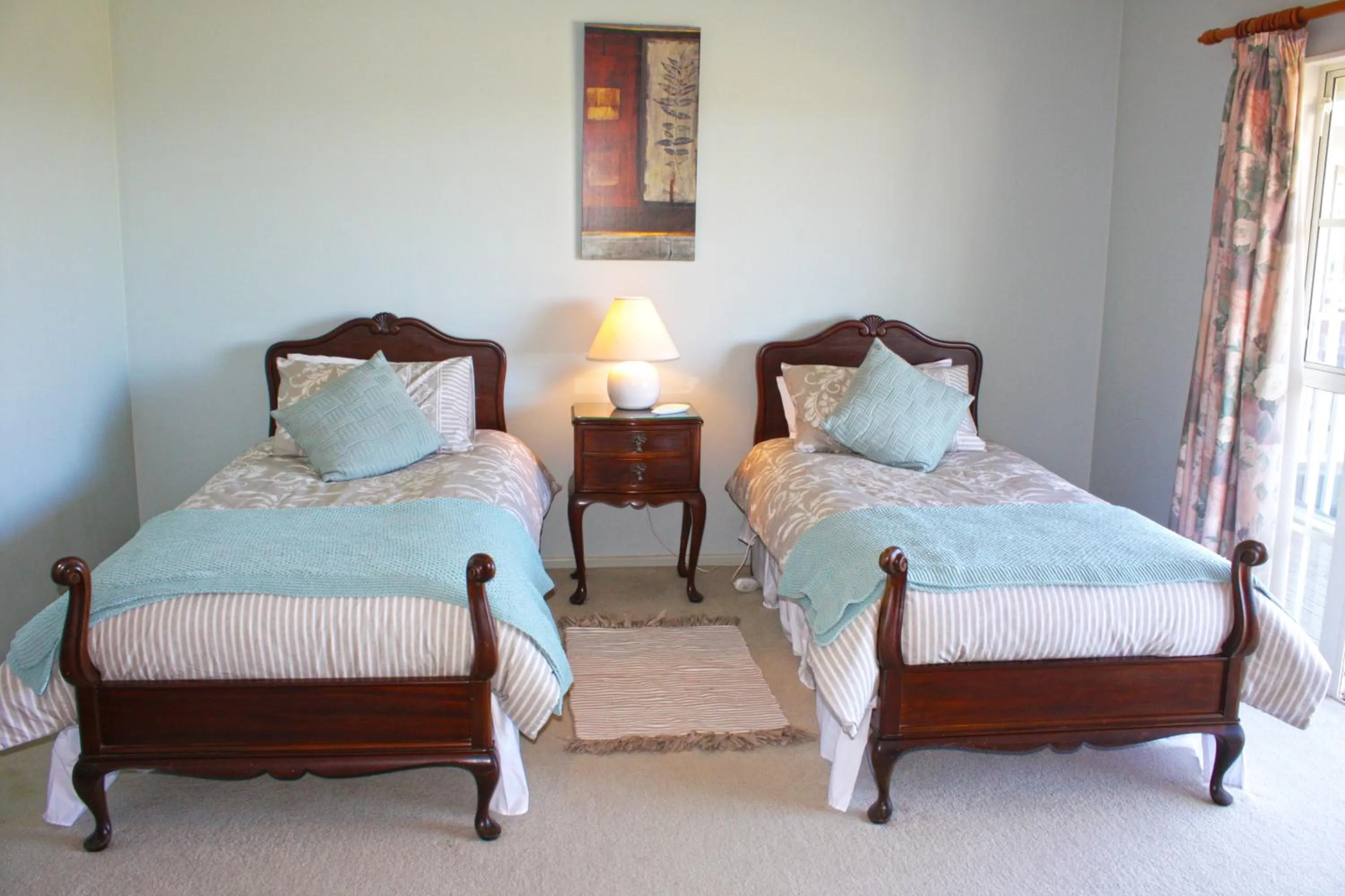 Bed in Matakohe House