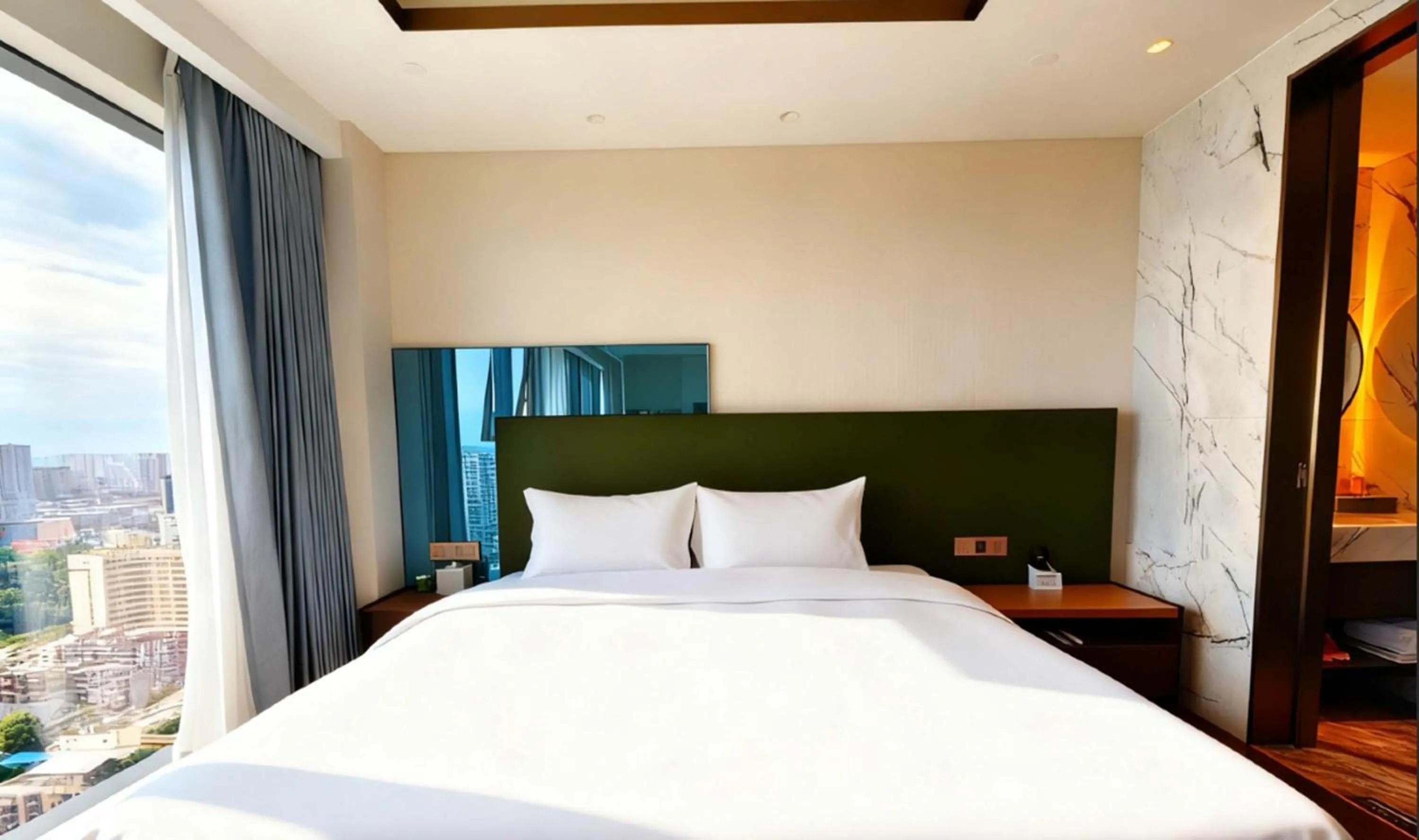 Superior King Room in Yashan Tianlai S High-Rise Hotel (Chengdu chunxi road Tianfu Square)