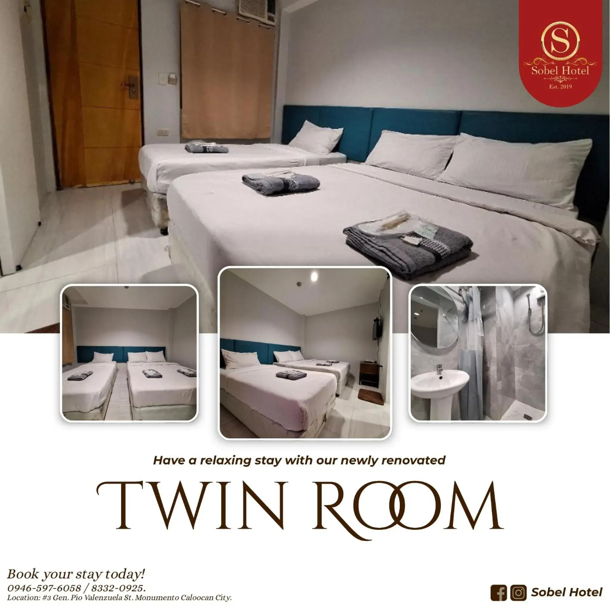 Bed in Sobel Hotel Bed in Sobel Hotel