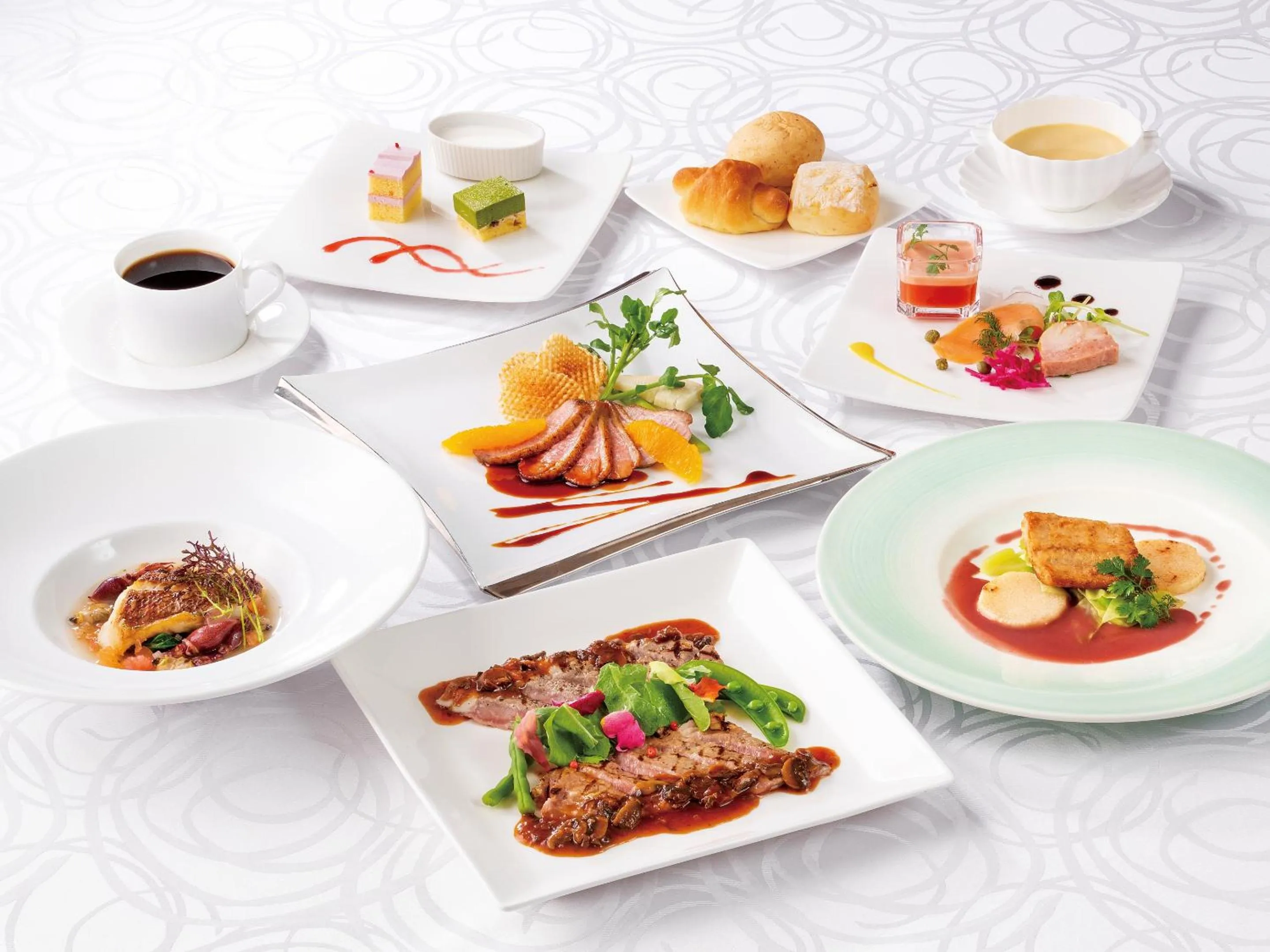 Food in Okura Akademia Park Hotel